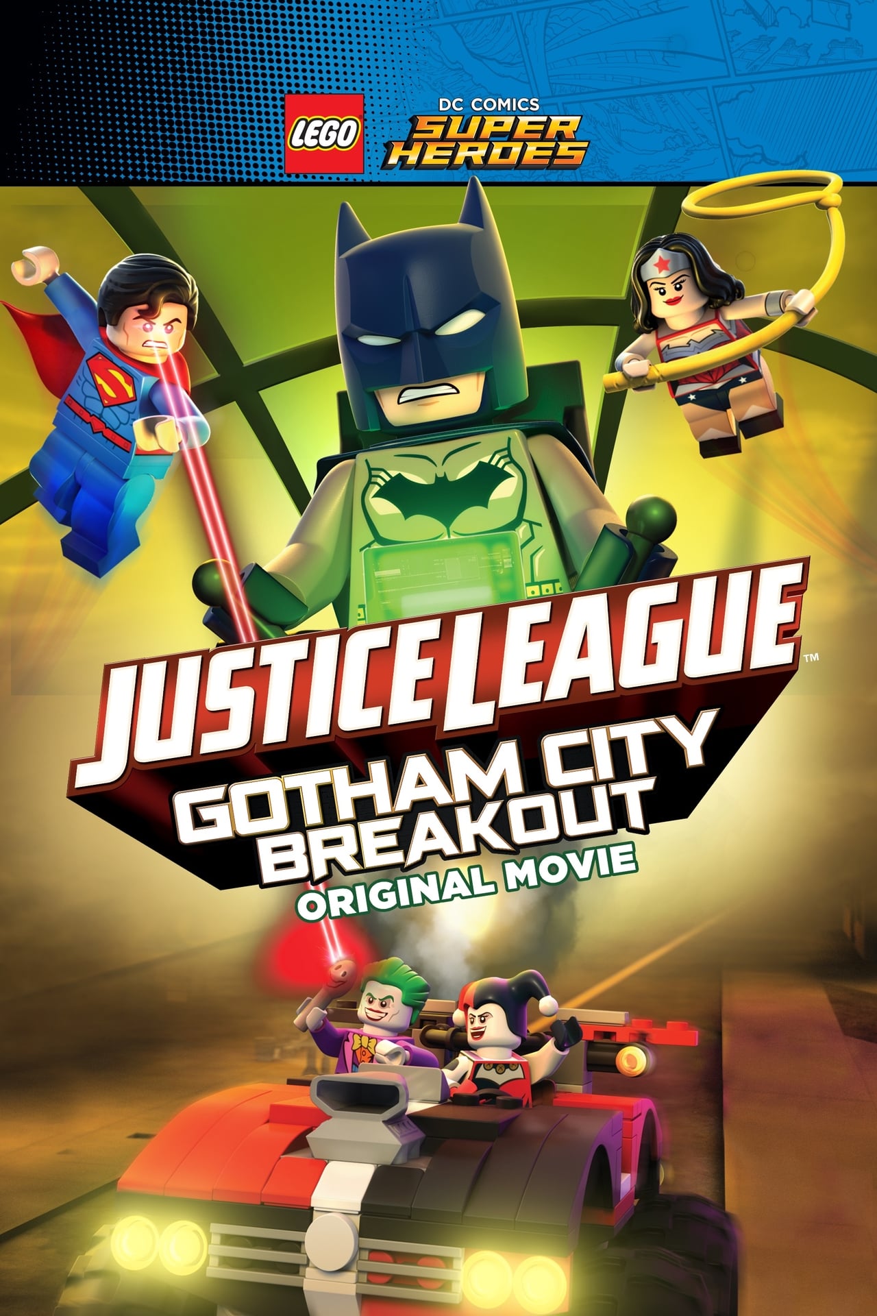 Lego DC Comics Superheroes: Justice League - Gotham City Breakout (2016) 224Kbps 23.976Fps 48Khz 2.0Ch VCD Turkish Audio TAC