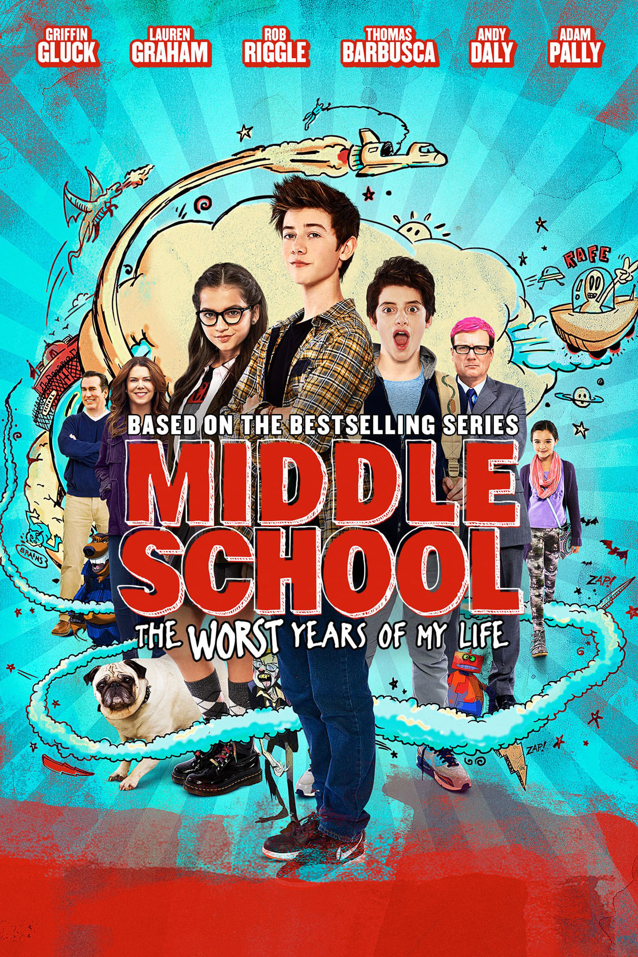 Middle School: The Worst Years of My Life (2016) 384Kbps 23.976Fps 48Khz 5.1Ch iTunes Turkish Audio TAC