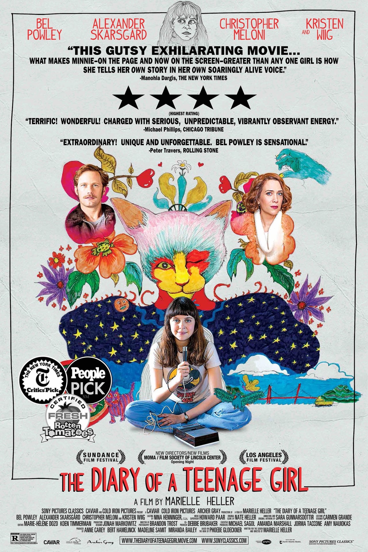 The Diary of a Teenage Girl (2015) 192Kbps 23.976Fps 48Khz 2.0Ch DVD Turkish Audio TAC