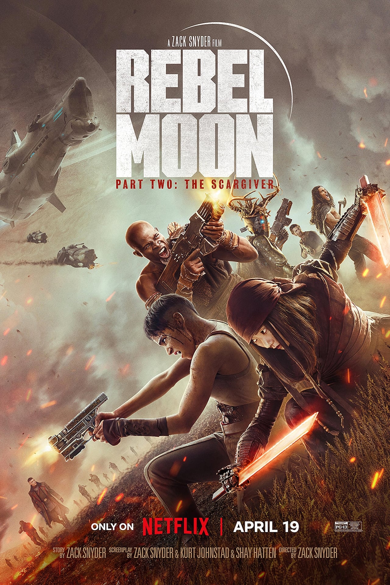 Rebel Moon - Part Two: The Scargiver (2024) 640Kbps 24Fps 48Khz 5.1Ch DD+ NF E-AC3 Turkish Audio TAC