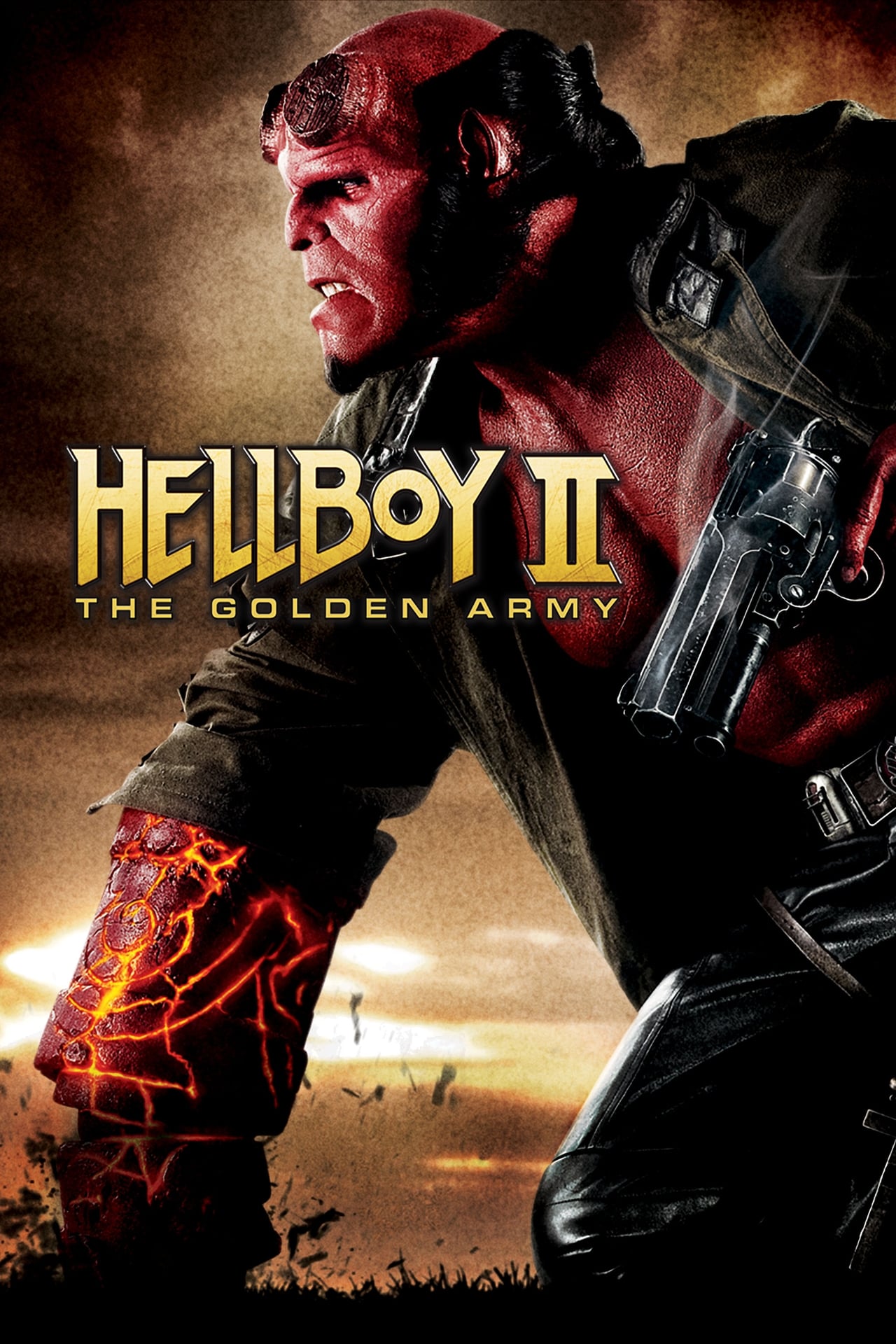 Hellboy II: The Golden Army (2008) 384Kbps 23.976Fps 48Khz 5.1Ch DVD Turkish Audio TAC