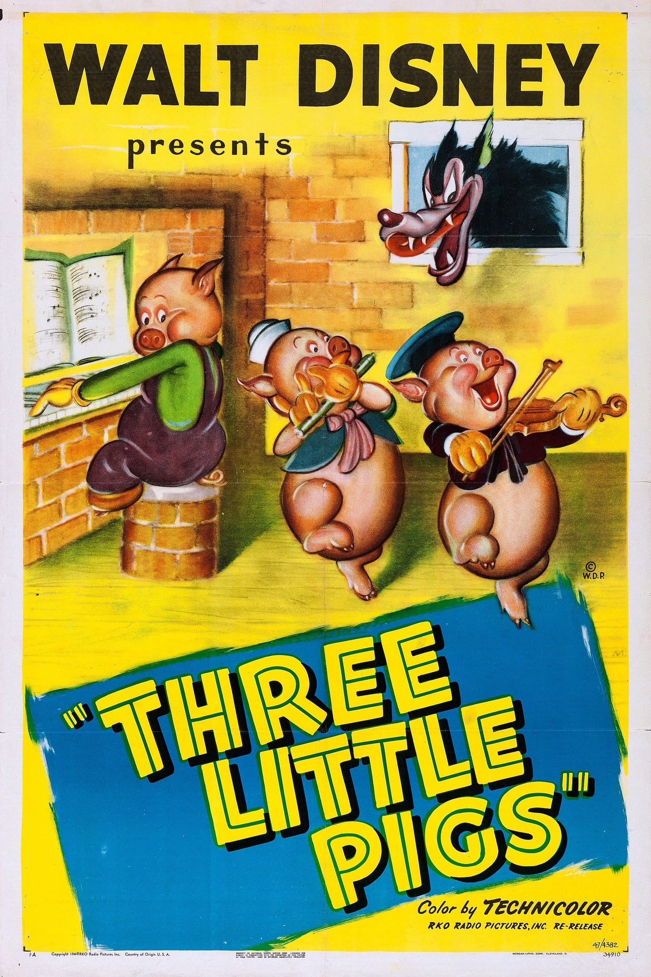 Three Little Pigs (1933) 128Kbps 23.976Fps 48Khz 2.0Ch Disney+ DD+ E-AC3 Turkish Audio TAC