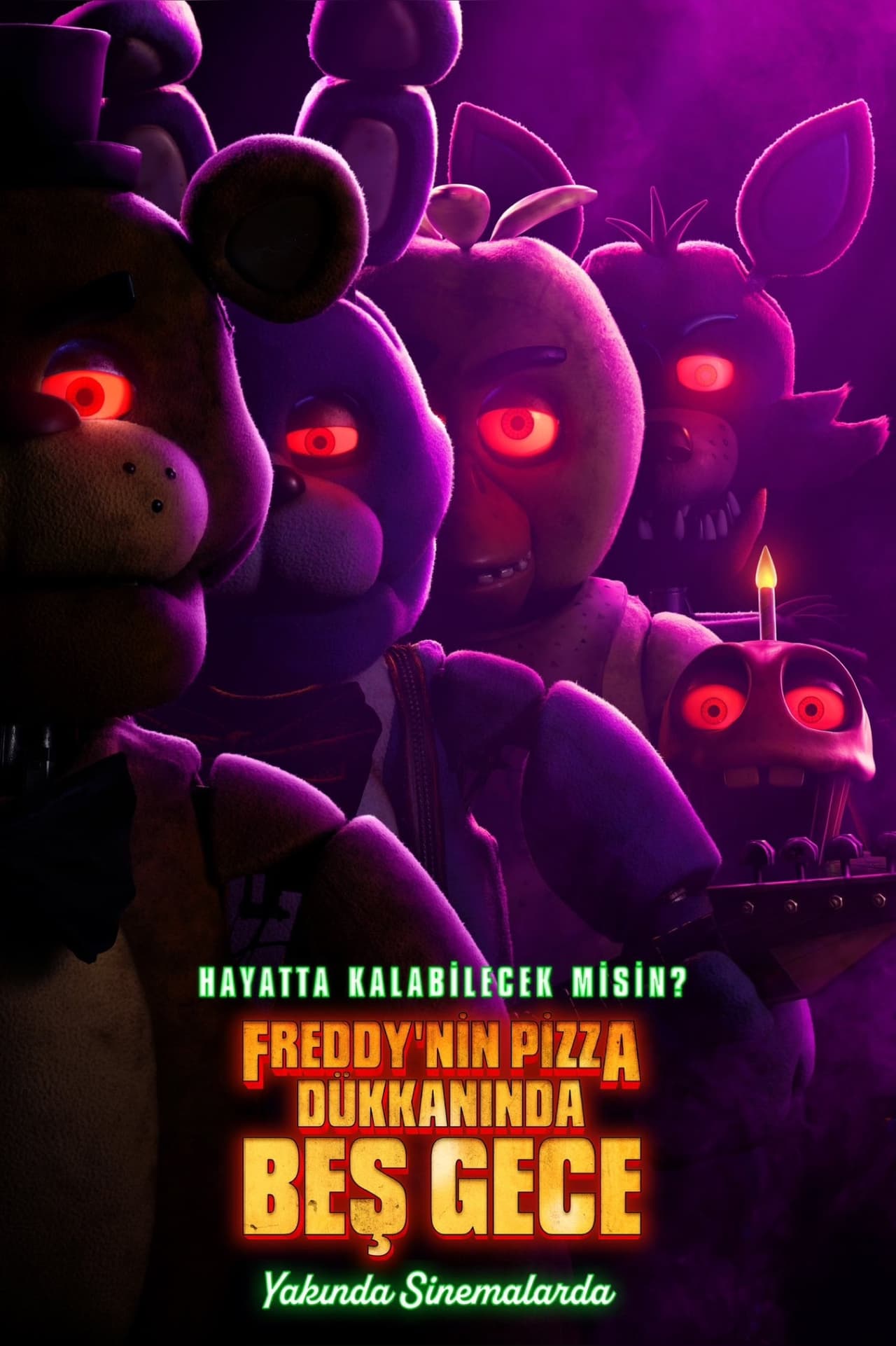 Five Nights at Freddy's (2023) 192Kbps 23.976Fps 48Khz 2.0Ch iTunes Turkish Audio TAC