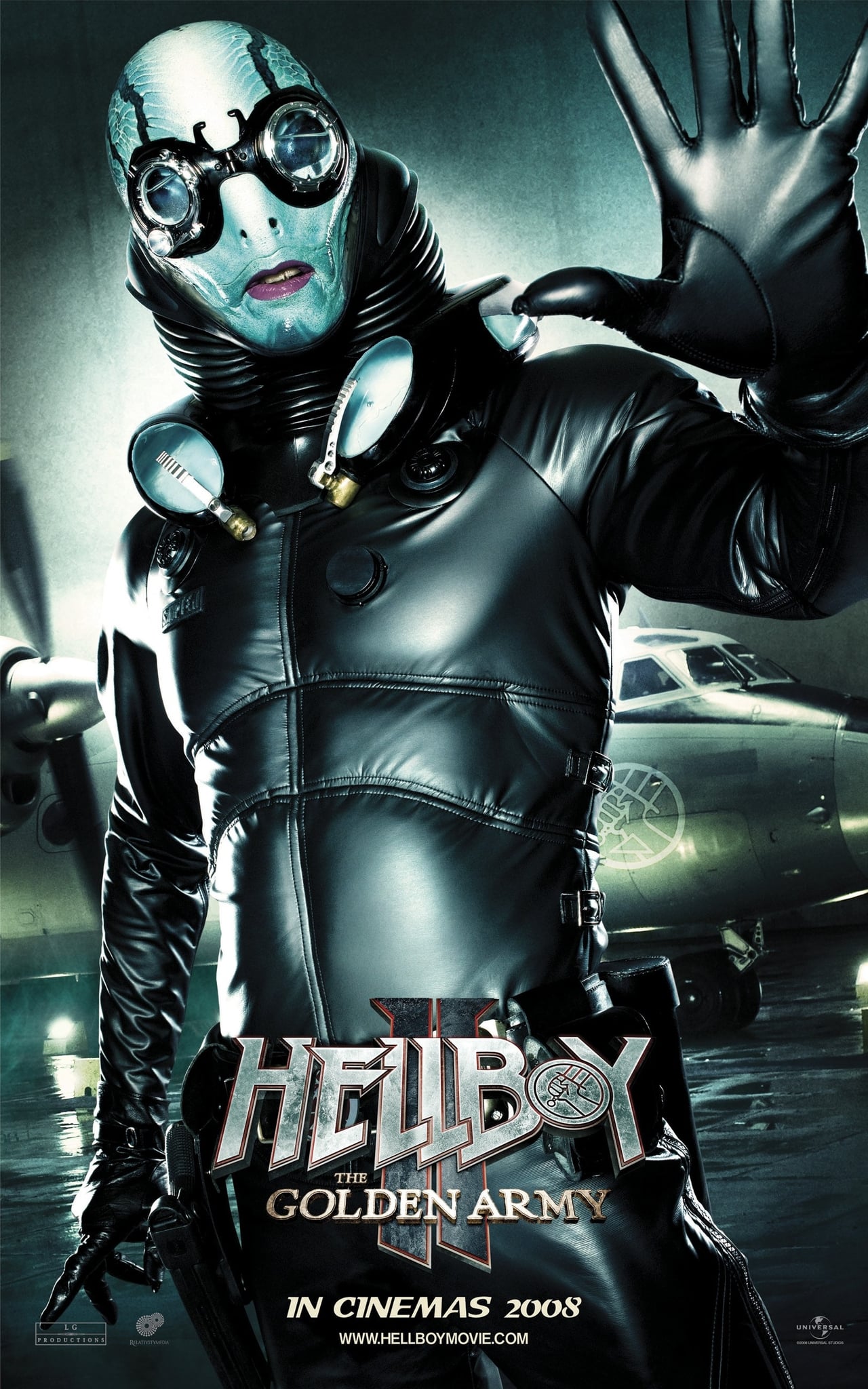 Hellboy II: The Golden Army (2008) 640Kbps 23.976Fps 48Khz 5.1Ch DD+ NF E-AC3 Turkish Audio TAC
