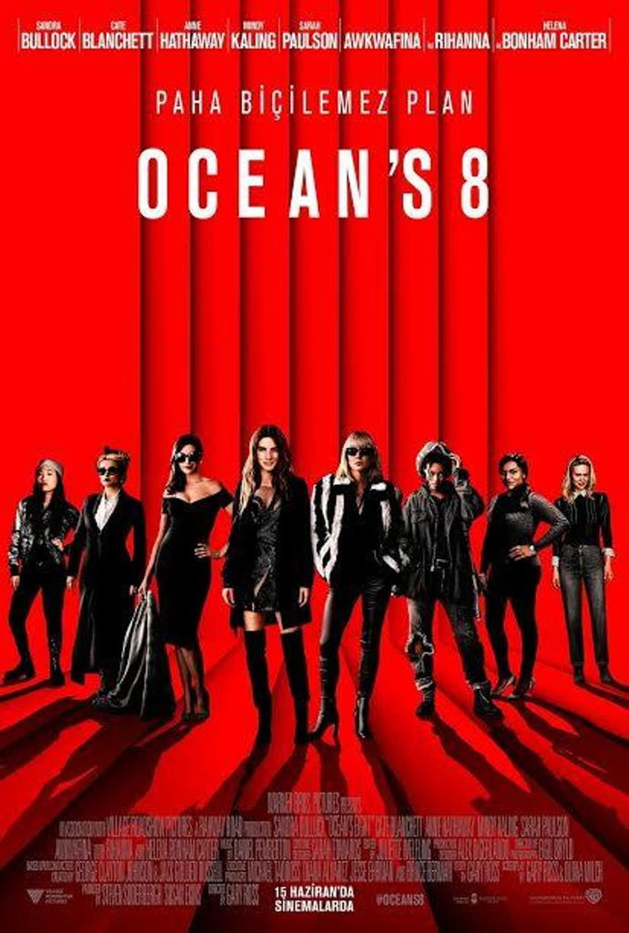 Ocean's Eight (2018) 192Kbps 23.976Fps 48Khz 2.0Ch DigitalTV Turkish Audio TAC
