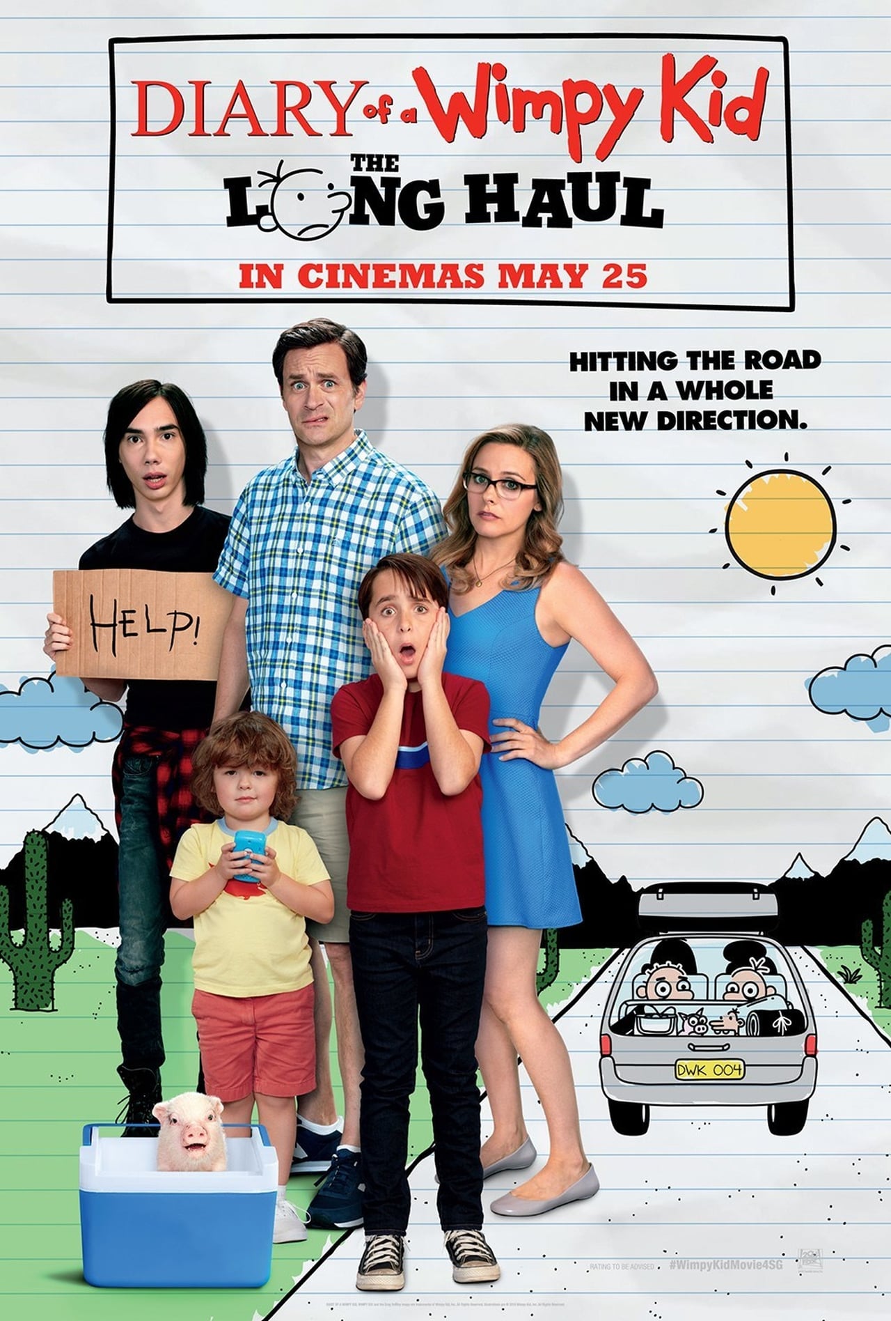 Diary of a Wimpy Kid: The Long Haul (2017) 448Kbps 23.976Fps 48Khz 5.1Ch BluRay Turkish Audio TAC