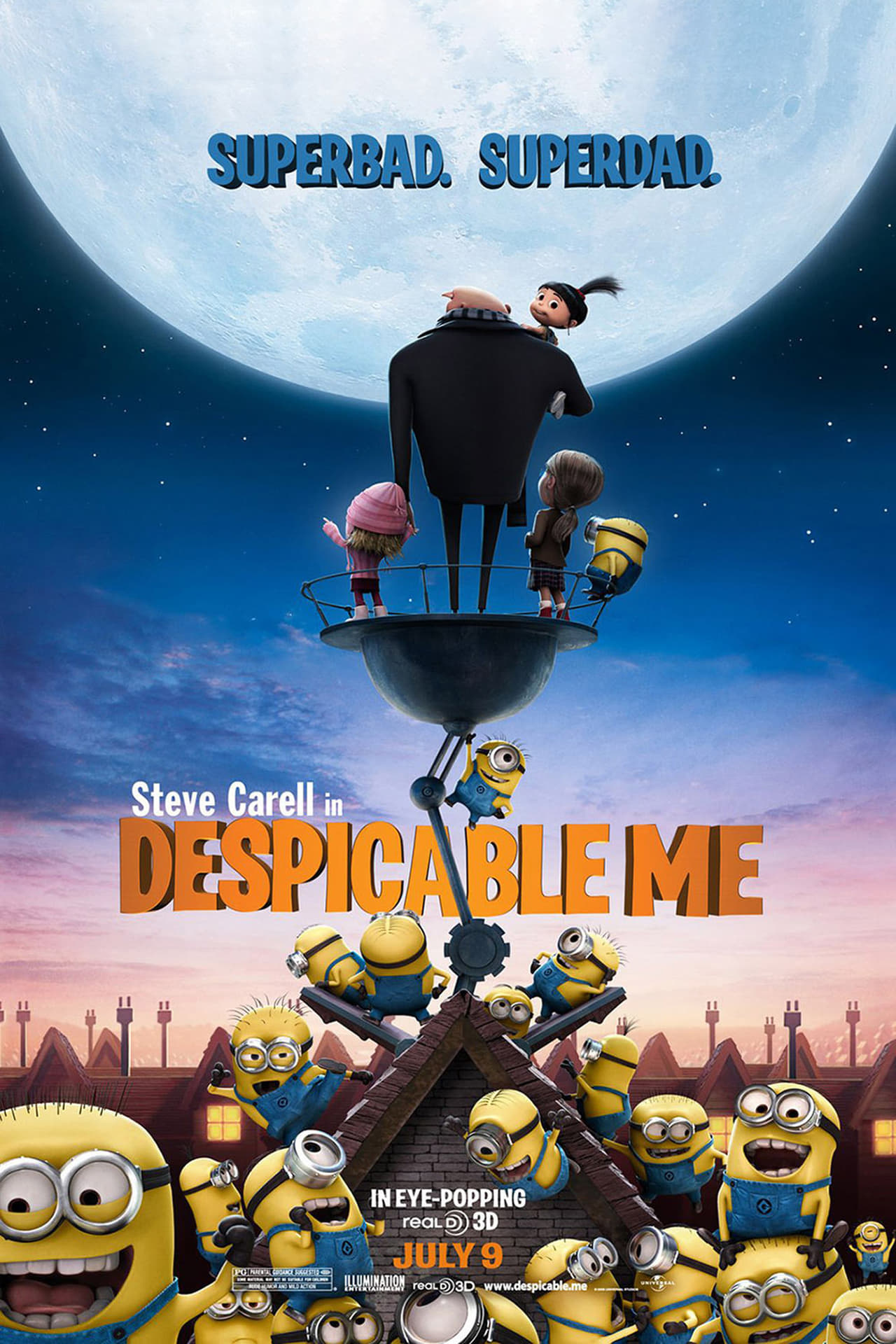 Despicable Me (2010) 768Kbps 23.976Fps 48Khz 5.1Ch BluRay Turkish Audio TAC