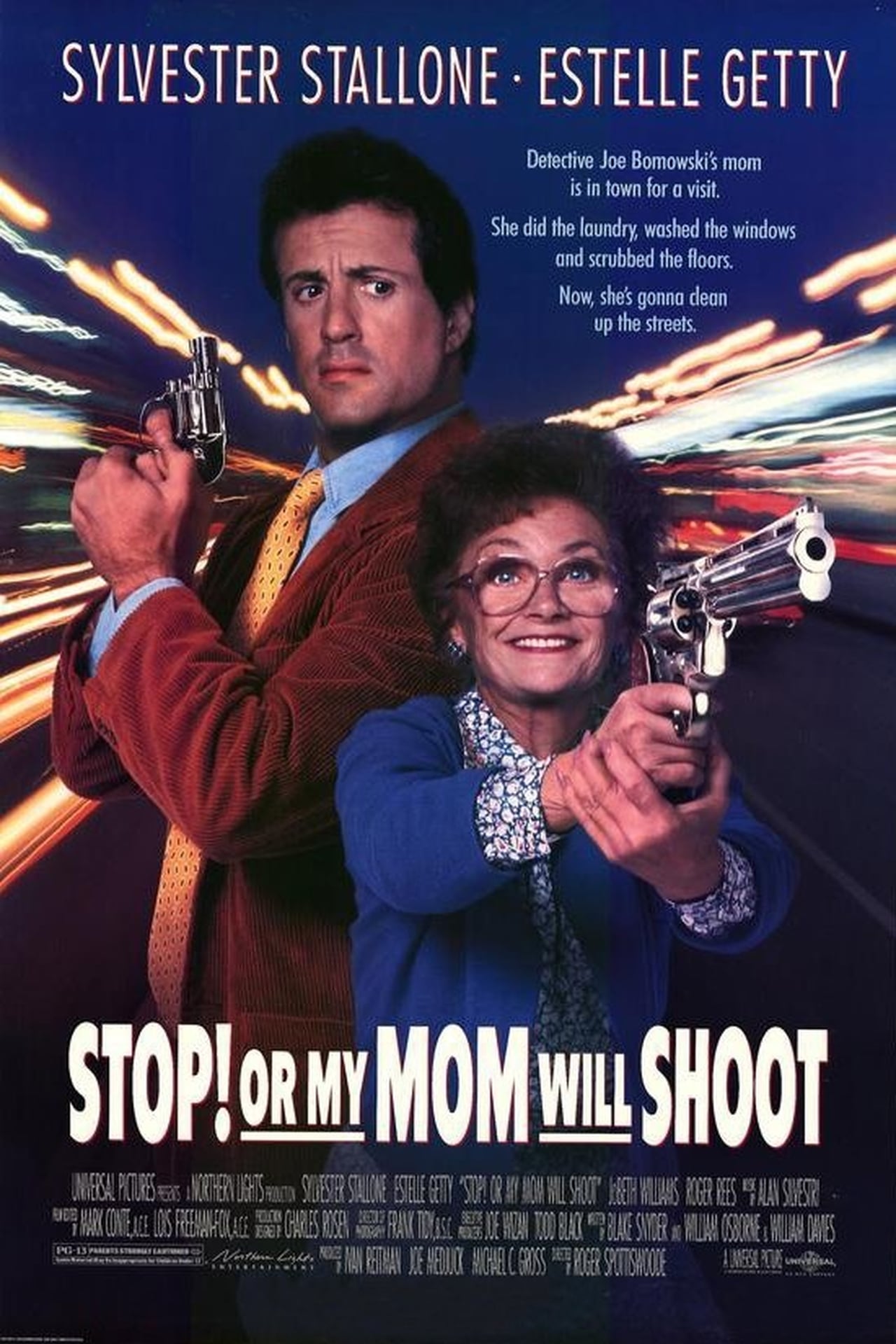Stop! Or My Mom Will Shoot (1992) 192Kbps 23.976Fps 48Khz 2.0Ch DigitalTV Turkish Audio TAC