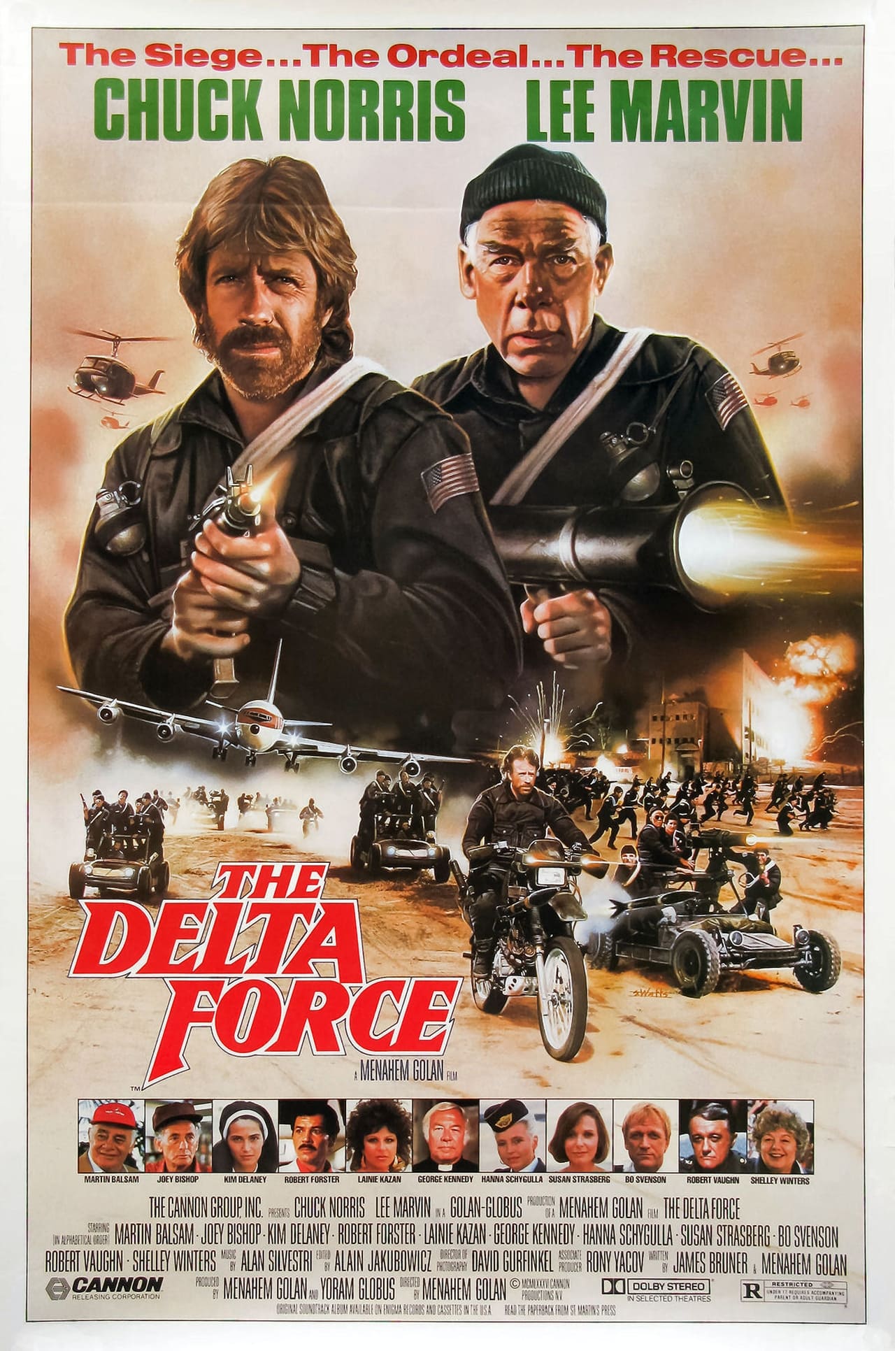 The Delta Force (1986) 192Kbps 23.976Fps 48Khz 2.0Ch VHS Turkish Audio TAC