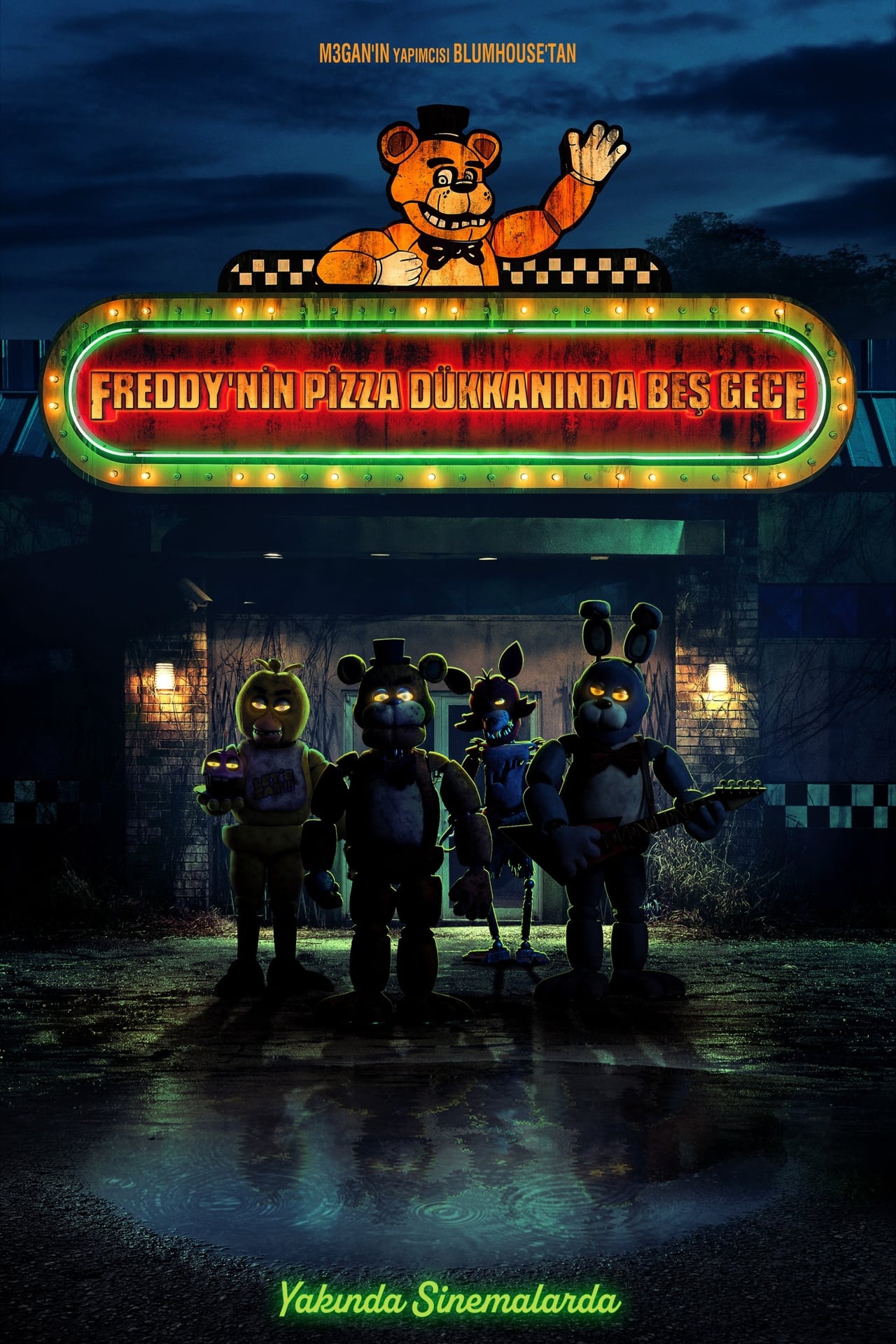 Five Nights at Freddy's (2023) 384Kbps 23.976Fps 48Khz 5.1Ch iTunes Turkish Audio TAC
