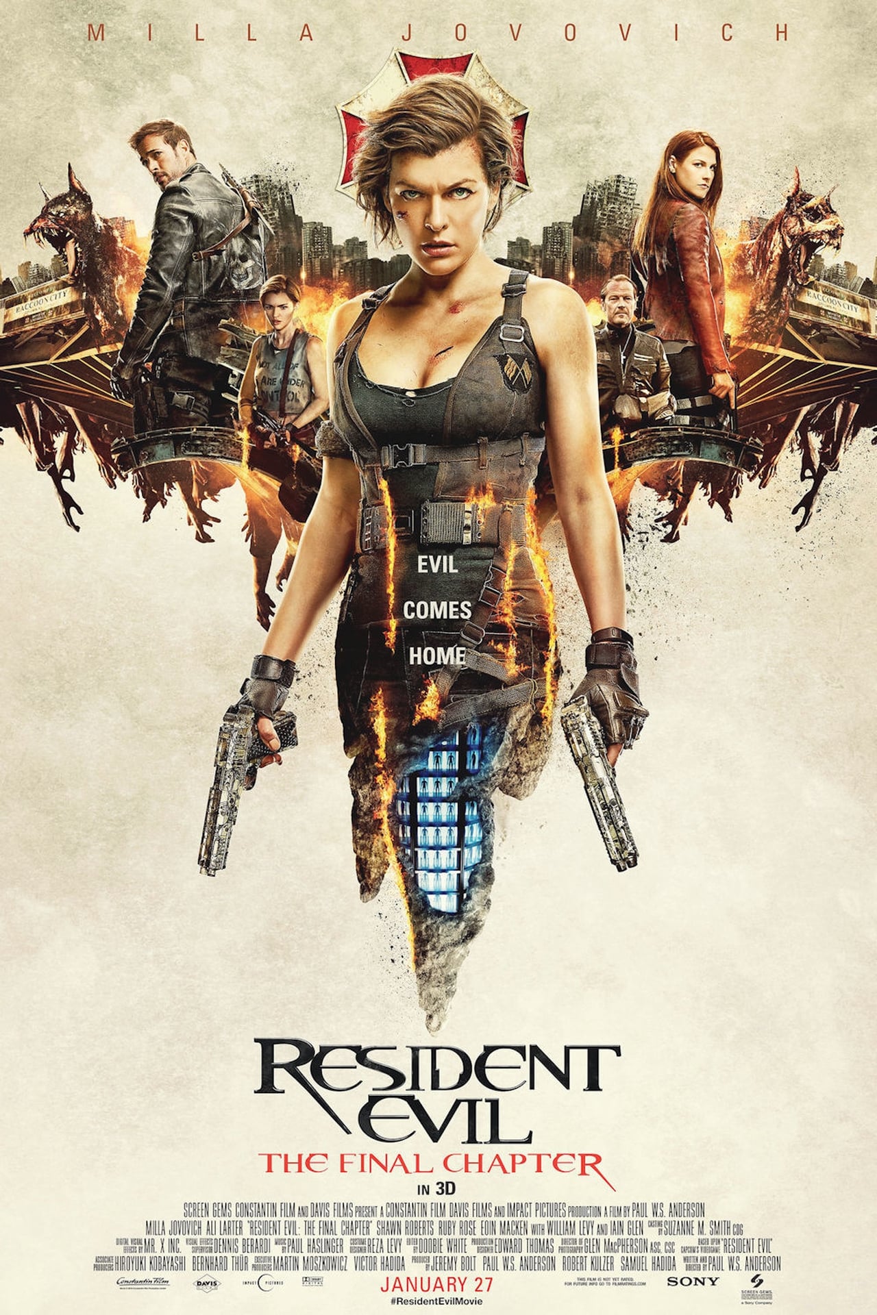 Resident Evil: The Final Chapter (2016) Retaliation Mode Extended Cut 640Kbps 23.976Fps 48Khz 5.1Ch BluRay Turkish Audio TAC