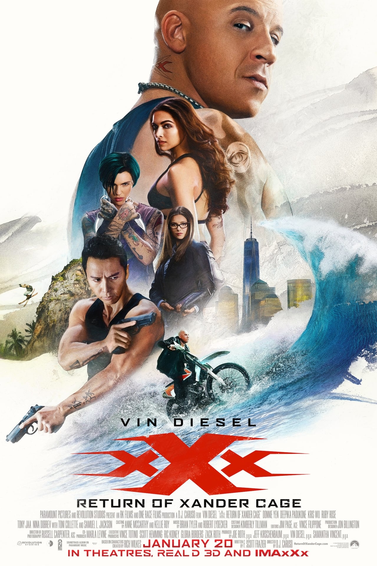 xXx: Return of Xander Cage (2017) 640Kbps 23.976Fps 48Khz 5.1Ch BluRay Turkish Audio TAC