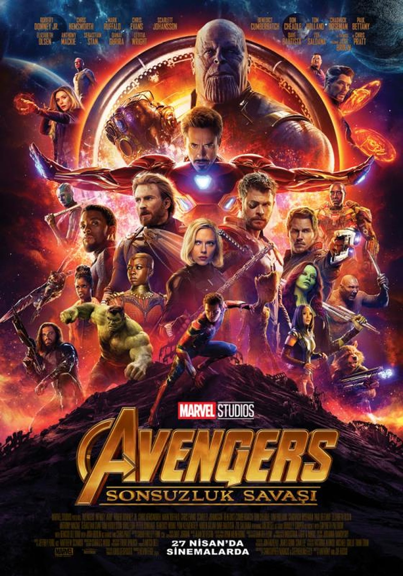 Avengers: Infinity War (2018) 384Kbps 23.976Fps 48Khz 5.1Ch iTunes Turkish Audio TAC