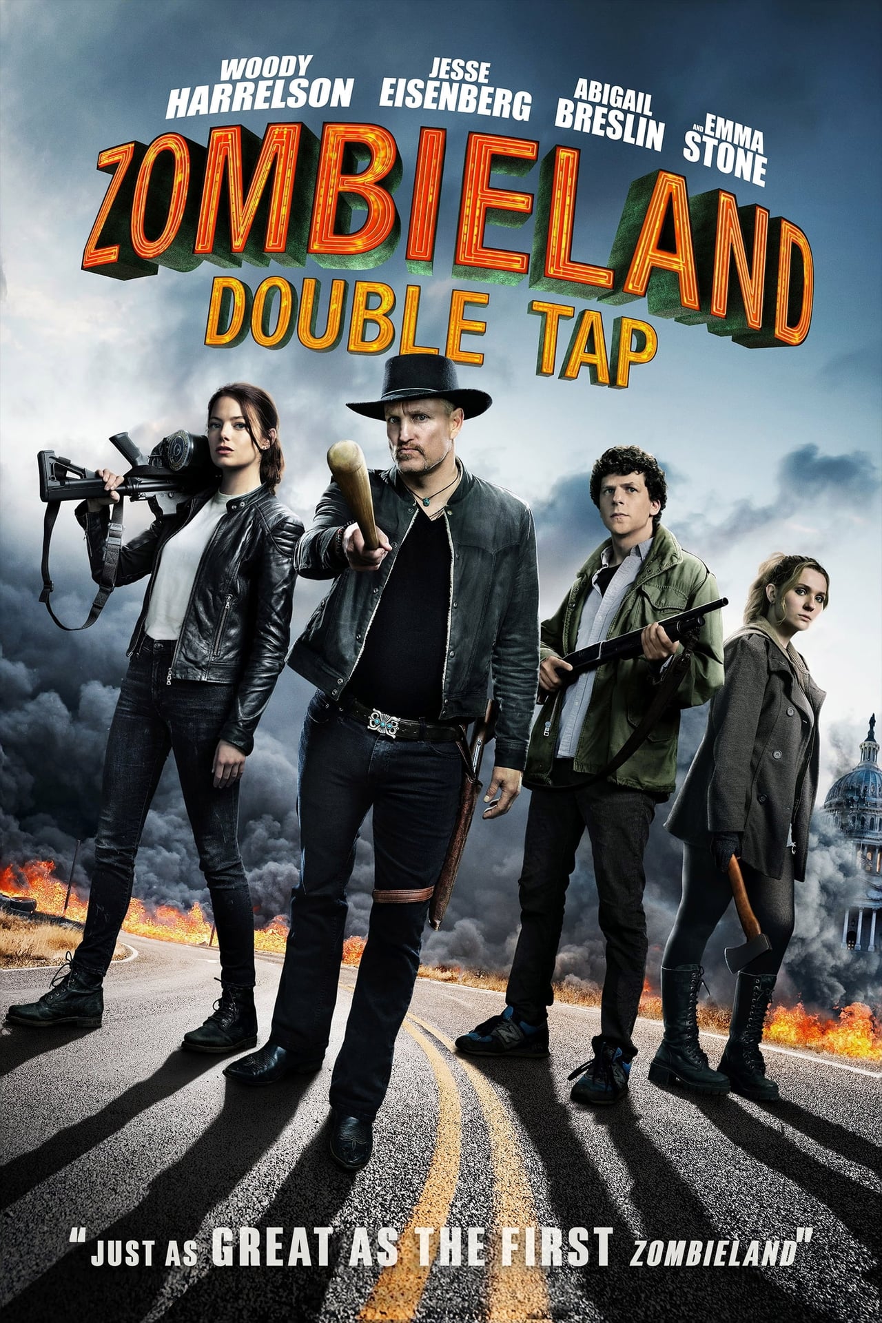 Zombieland: Double Tap (2019) 192Kbps 23.976Fps 48Khz 2.0Ch DigitalTV Turkish Audio TAC
