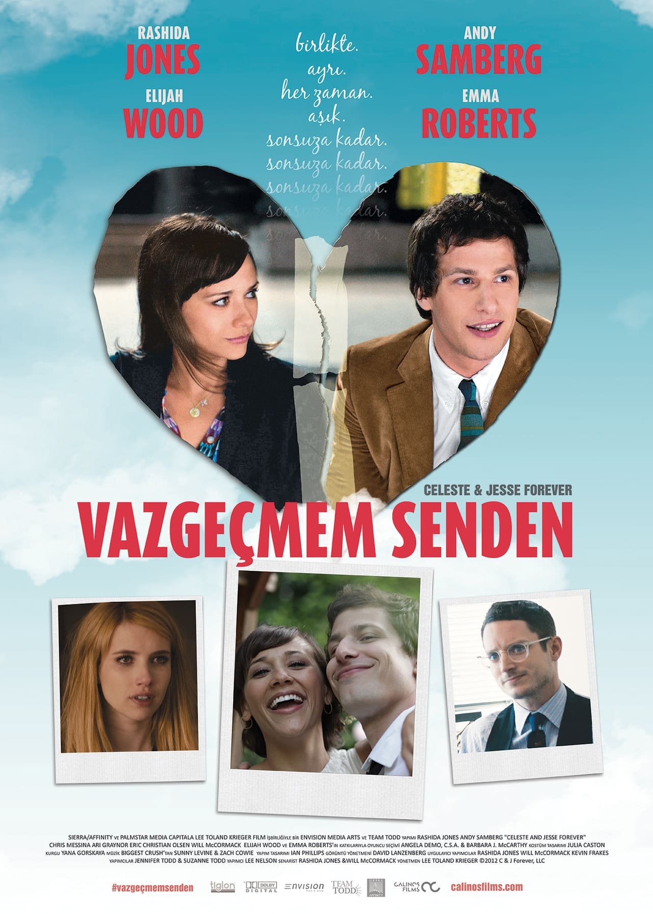 Celeste & Jesse Forever (2012) 192Kbps 23.976Fps 48Khz 2.0Ch DVD Turkish Audio TAC