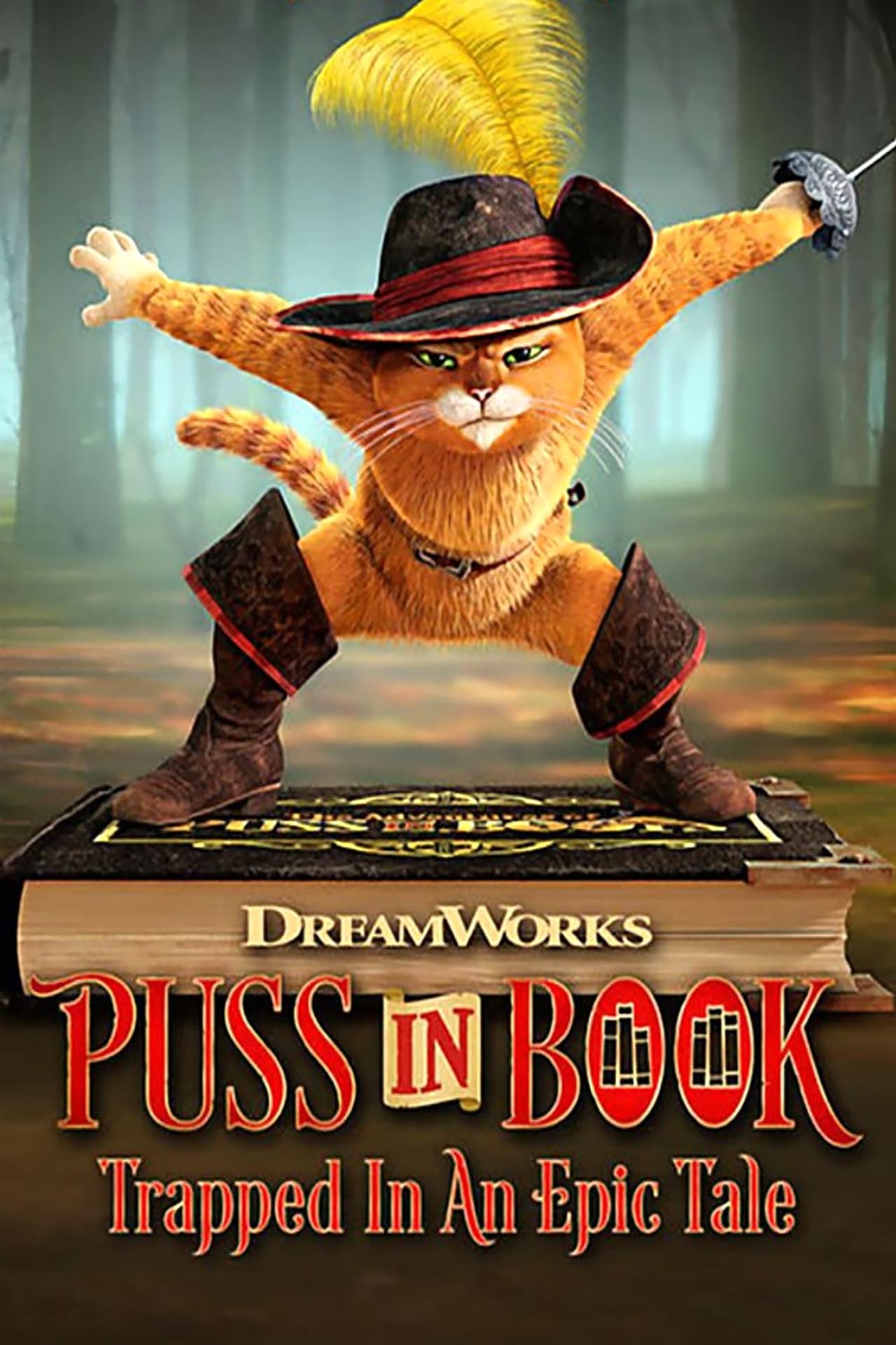 Puss in Book: Trapped in an Epic Tale (2017) 640Kbps 23.976Fps 48Khz 5.1Ch DD+ NF E-AC3 Turkish Audio TAC