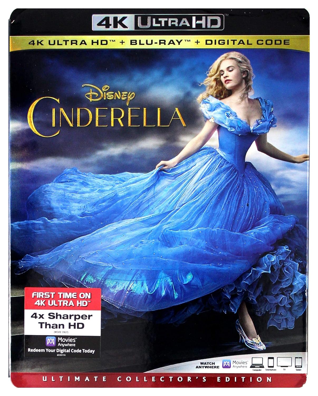 Cinderella (2015) 640Kbps 23.976Fps 48Khz 5.1Ch BluRay Turkish Audio TAC