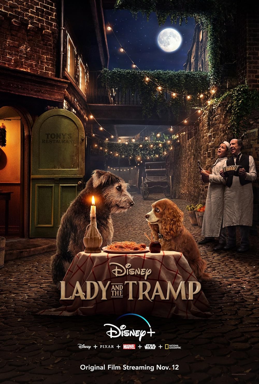 Lady and the Tramp (2019) 256Kbps 23.976Fps 48Khz 5.1Ch Disney+ DD+ E-AC3 Turkish Audio TAC