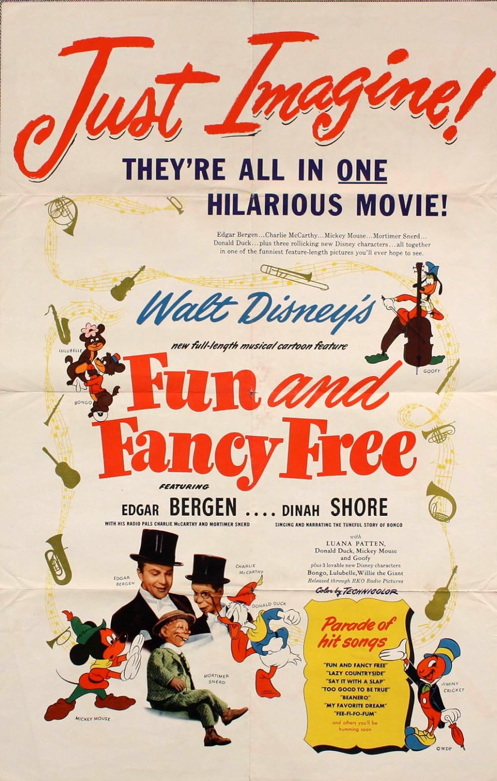 Fun and Fancy Free (1947) 128Kbps 23.976Fps 48Khz 2.0Ch Disney+ DD+ E-AC3 Turkish Audio TAC