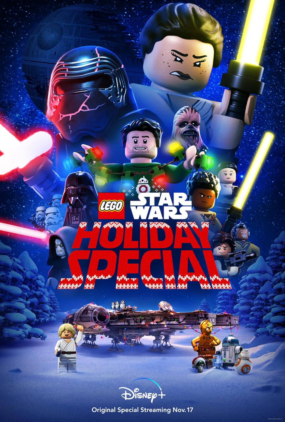 The Lego Star Wars Holiday Special (2020) 256Kbps 23.976Fps 48Khz 5.1Ch Disney+ DD+ E-AC3 Turkish Audio TAC