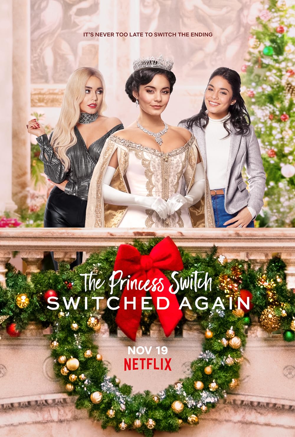 The Princess Switch: Switched Again (2020) 640Kbps 24Fps 48Khz 5.1Ch DD+ NF E-AC3 Turkish Audio TAC