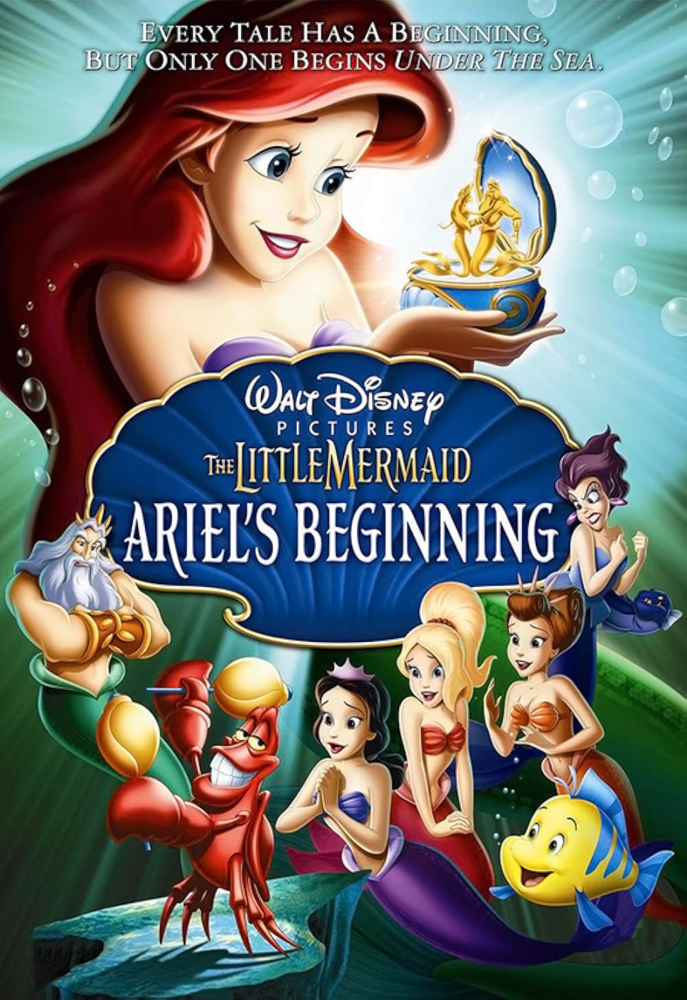 The Little Mermaid: Ariel's Beginning (2008) 256Kbps 23.976Fps 48Khz 5.1Ch Disney+ DD+ E-AC3 Turkish Audio TAC