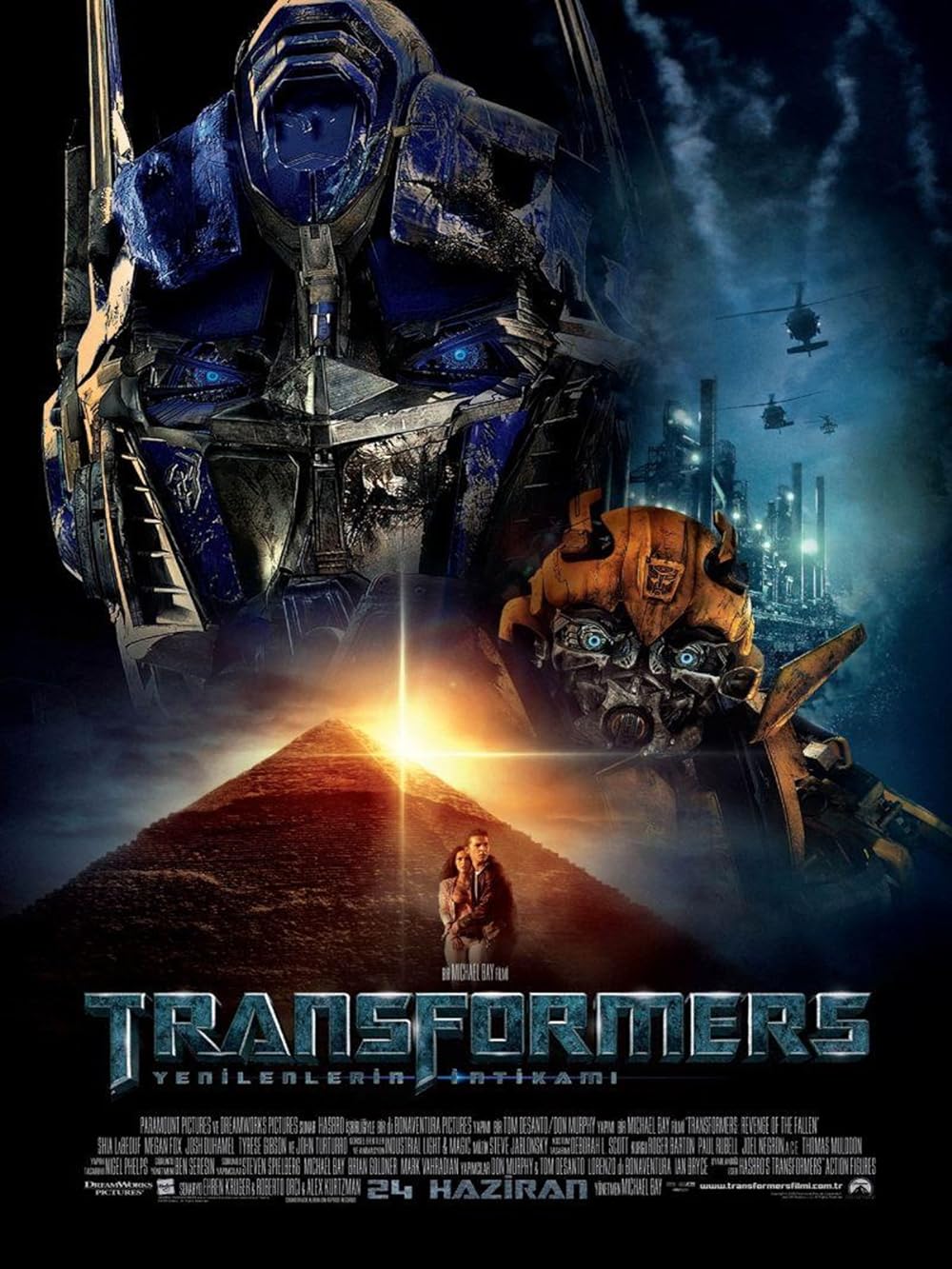 Transformers: Revenge of the Fallen (2009) 640Kbps 23.976Fps 48Khz 5.1Ch BluRay Turkish Audio TAC