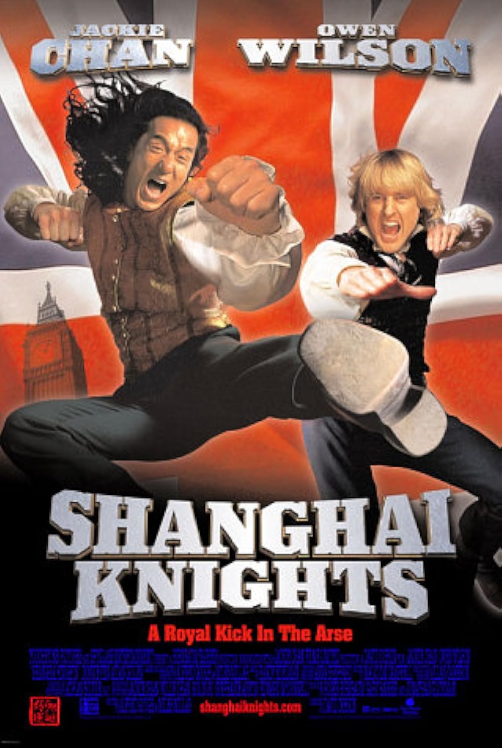 Shanghai Knights (2003) 384Kbps 23.976Fps 48Khz 5.1Ch DVD Turkish Audio TAC