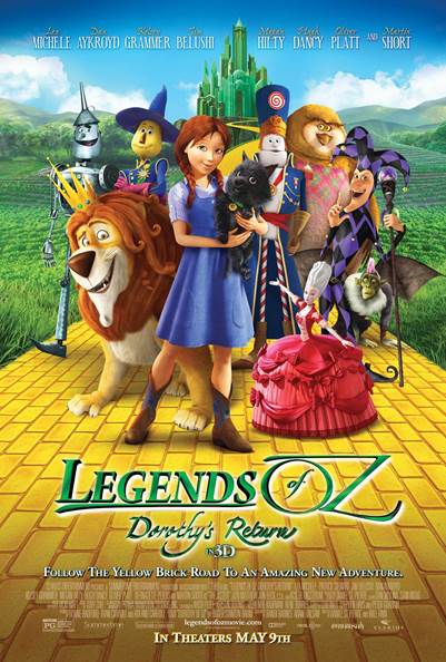 Legends of Oz: Dorothy's Return (2013) 192Kbps 23.976Fps 48Khz 2.0Ch DVD Turkish Audio TAC