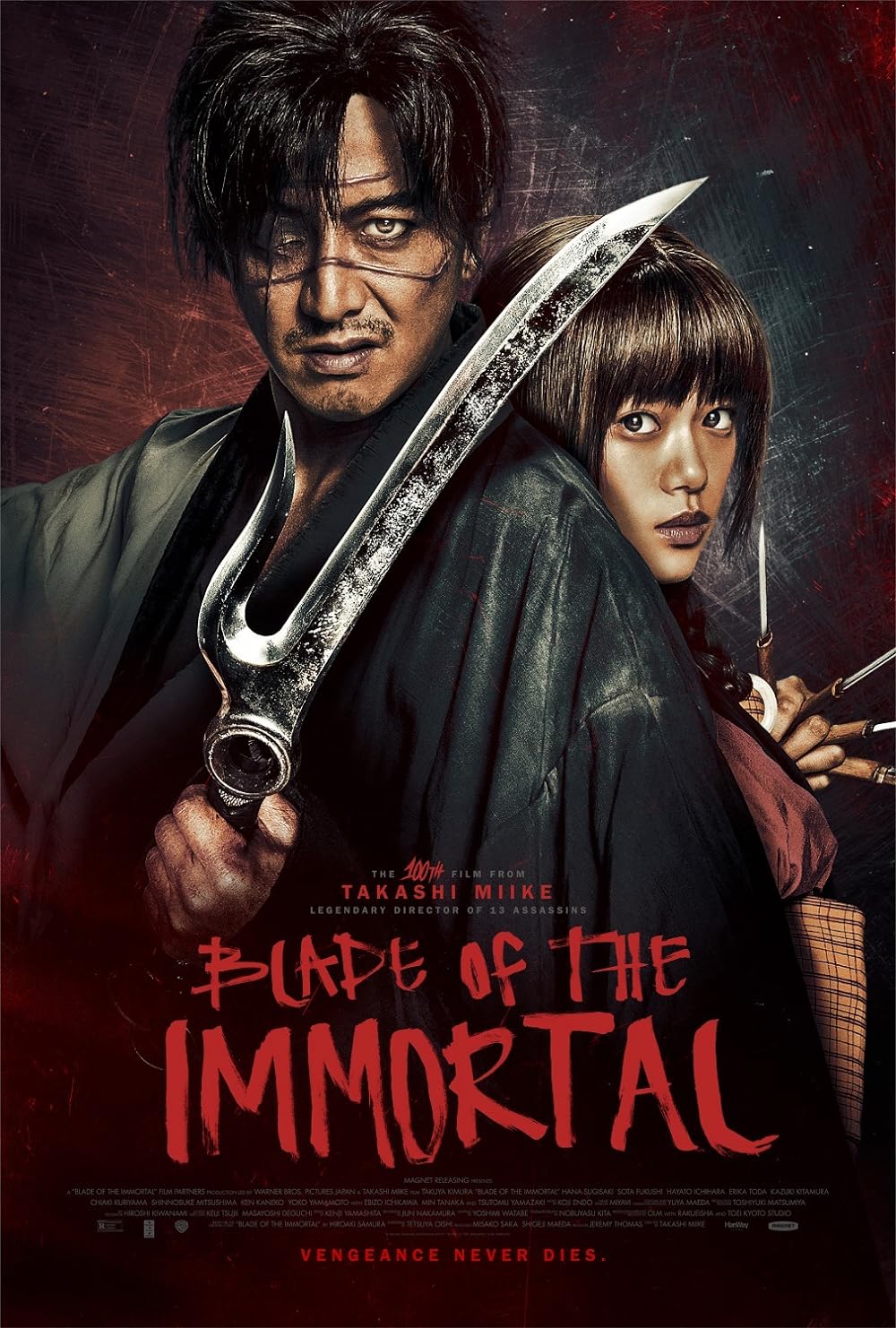 Blade of the Immortal (2017) 384Kbps 23.976Fps 48Khz 5.1Ch iTunes Turkish Audio TAC
