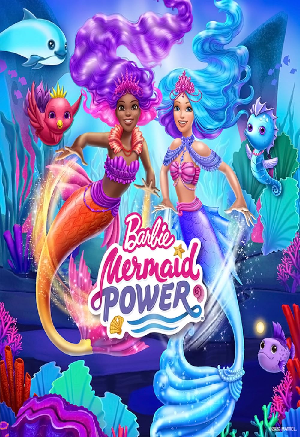 Barbie: Mermaid Power (2022) 640Kbps 23.976Fps 48Khz 5.1Ch DD+ NF E-AC3 Turkish Audio TAC