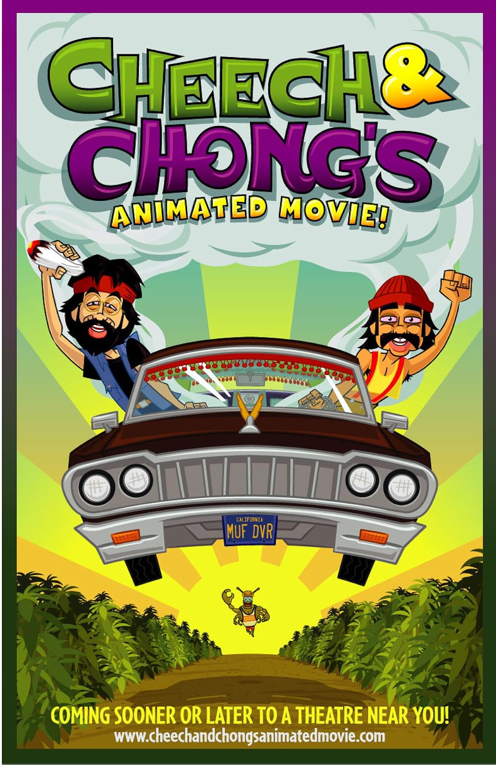 Cheech & Chong's Animated Movie (2013) 448Kbps 23.976Fps 48Khz 5.1Ch DVD Turkish Audio TAC