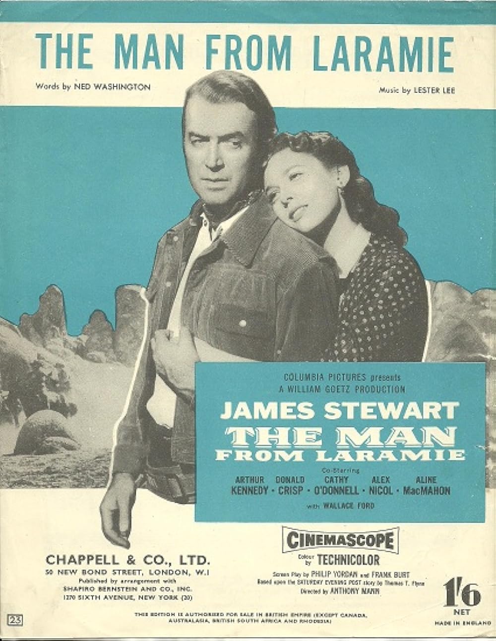The Man from Laramie (1955) 192Kbps 23.976Fps 48Khz 2.0Ch DigitalTV Turkish Audio TAC
