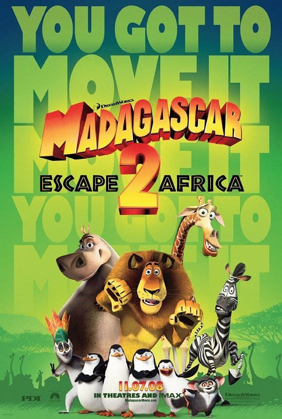Madagascar: Escape 2 Africa (2008) 640Kbps 23.976Fps 48Khz 5.1Ch DD+ NF E-AC3 Turkish Audio TAC
