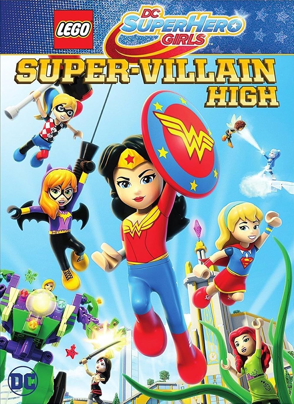 LEGO DC Super Hero Girls: Super-villain High (2018) 192Kbps 23.976Fps 48Khz 2.0Ch DVD Turkish Audio TAC