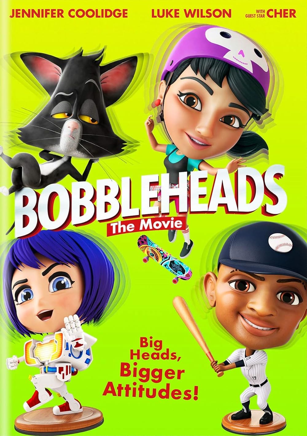 Bobbleheads: The Movie (2020) 192Kbps 23.976Fps 48Khz 2.0Ch DigitalTV Turkish Audio TAC