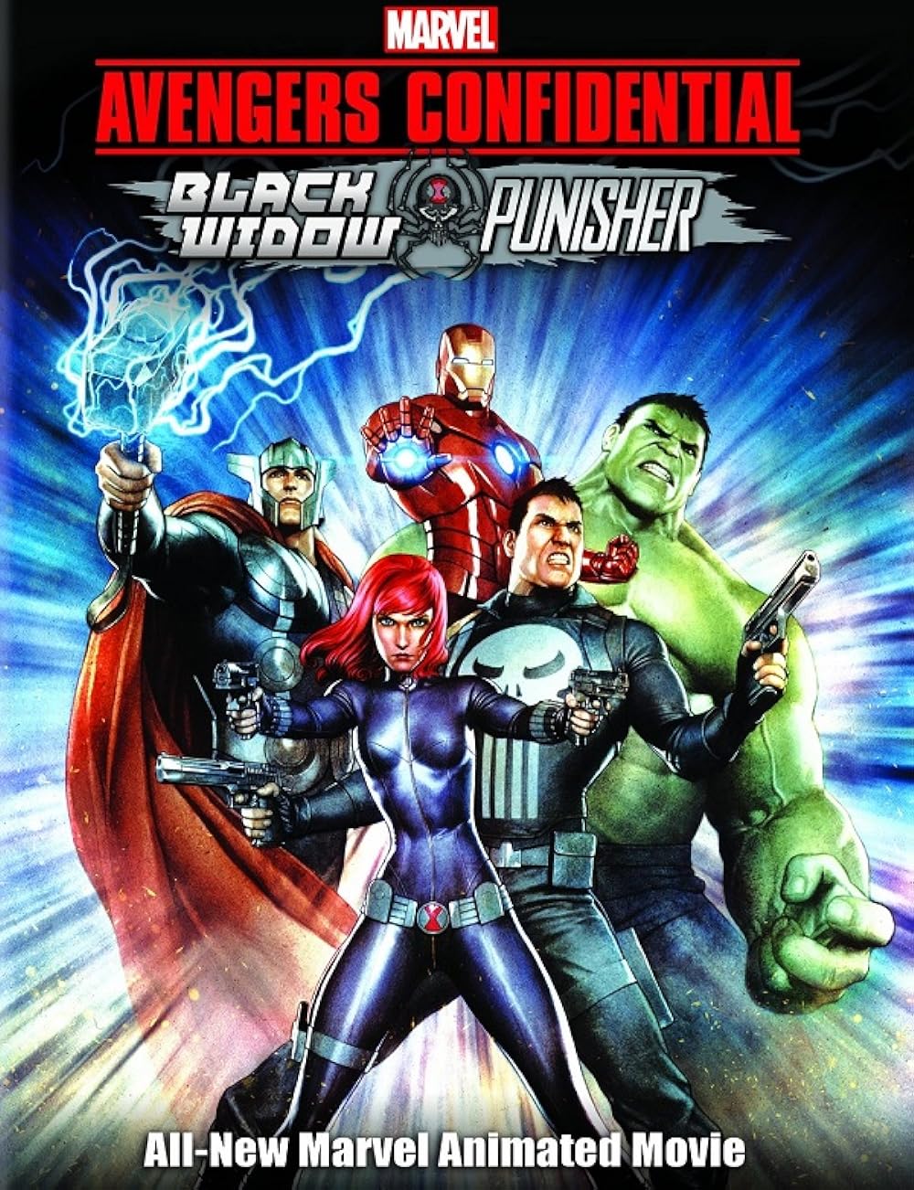 Avengers Confidential: Black Widow & Punisher (2014) 192Kbps 23.976Fps 48Khz 2.0Ch DigitalTV Turkish Audio TAC