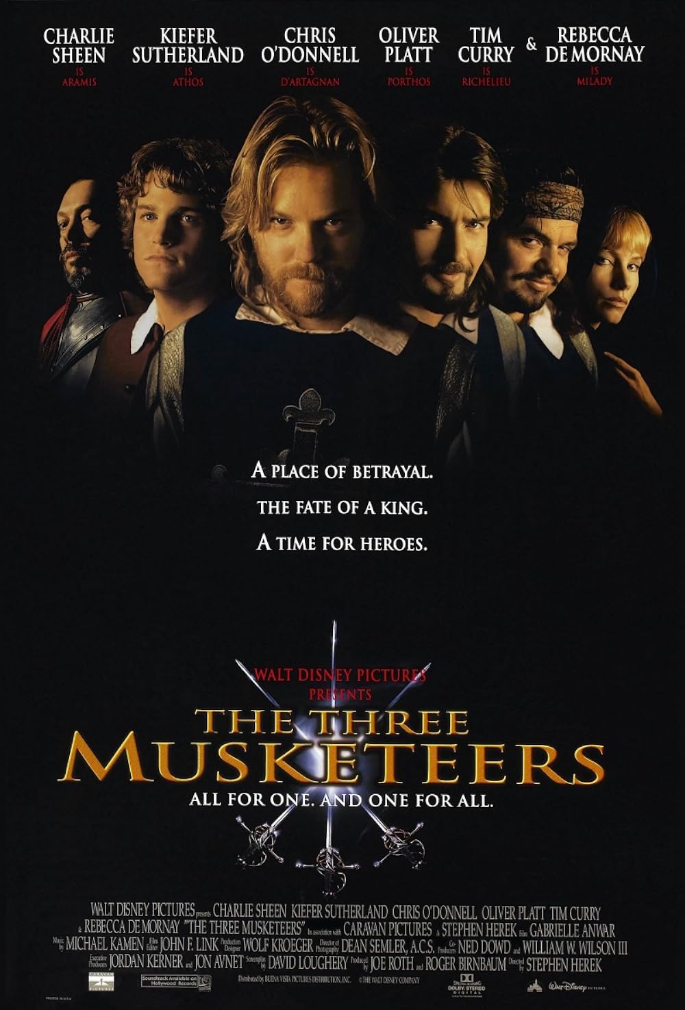 The Three Musketeers (1993) 224Kbps 23.976Fps 48Khz 2.0Ch VCD Turkish Audio TAC