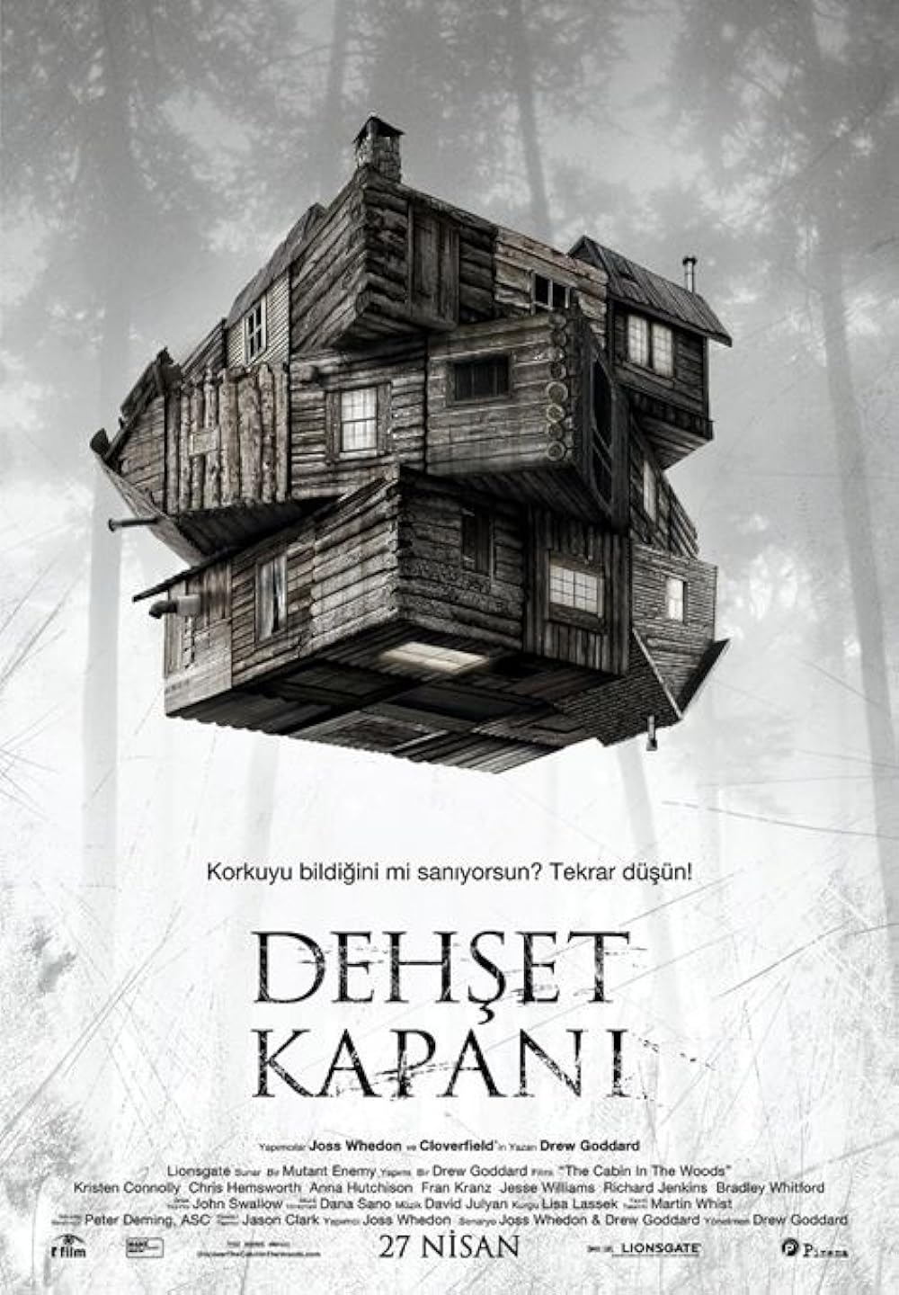 The Cabin in the Woods (2011) 640Kbps 23.976Fps 48Khz 5.1Ch DD+ NF E-AC3 Turkish Audio TAC