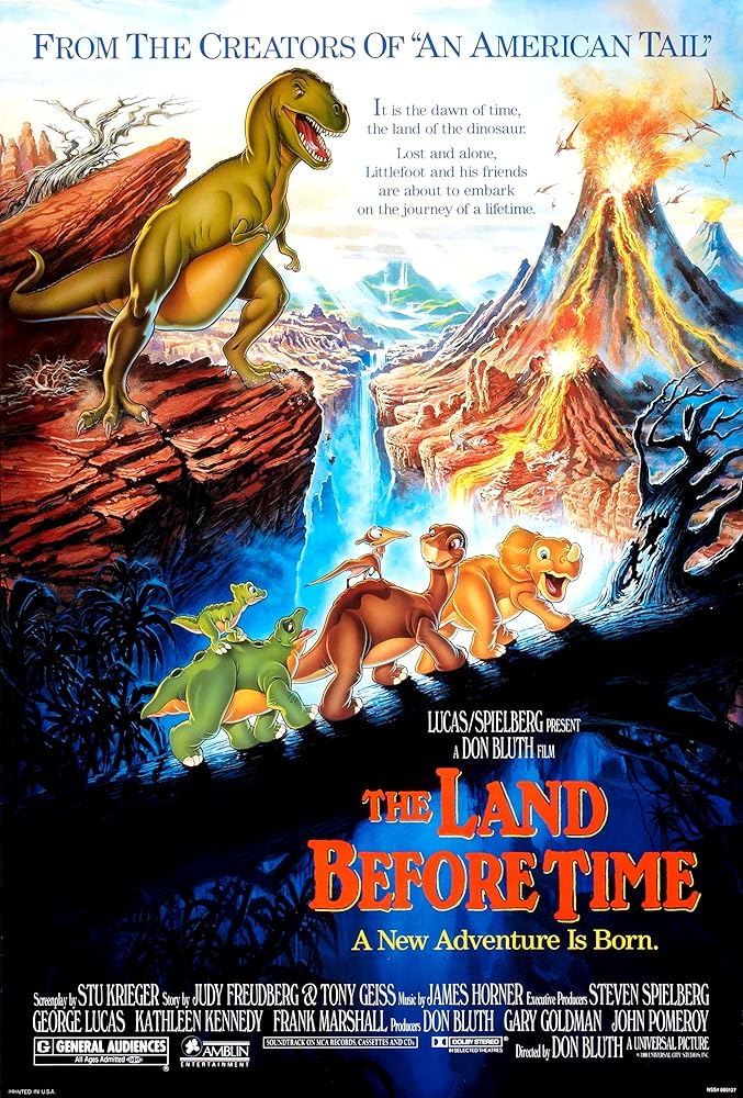 The Land Before Time (1988) 128Kbps 23.976Fps 48Khz 2.0Ch DD+ NF E-AC3 Turkish Audio TAC