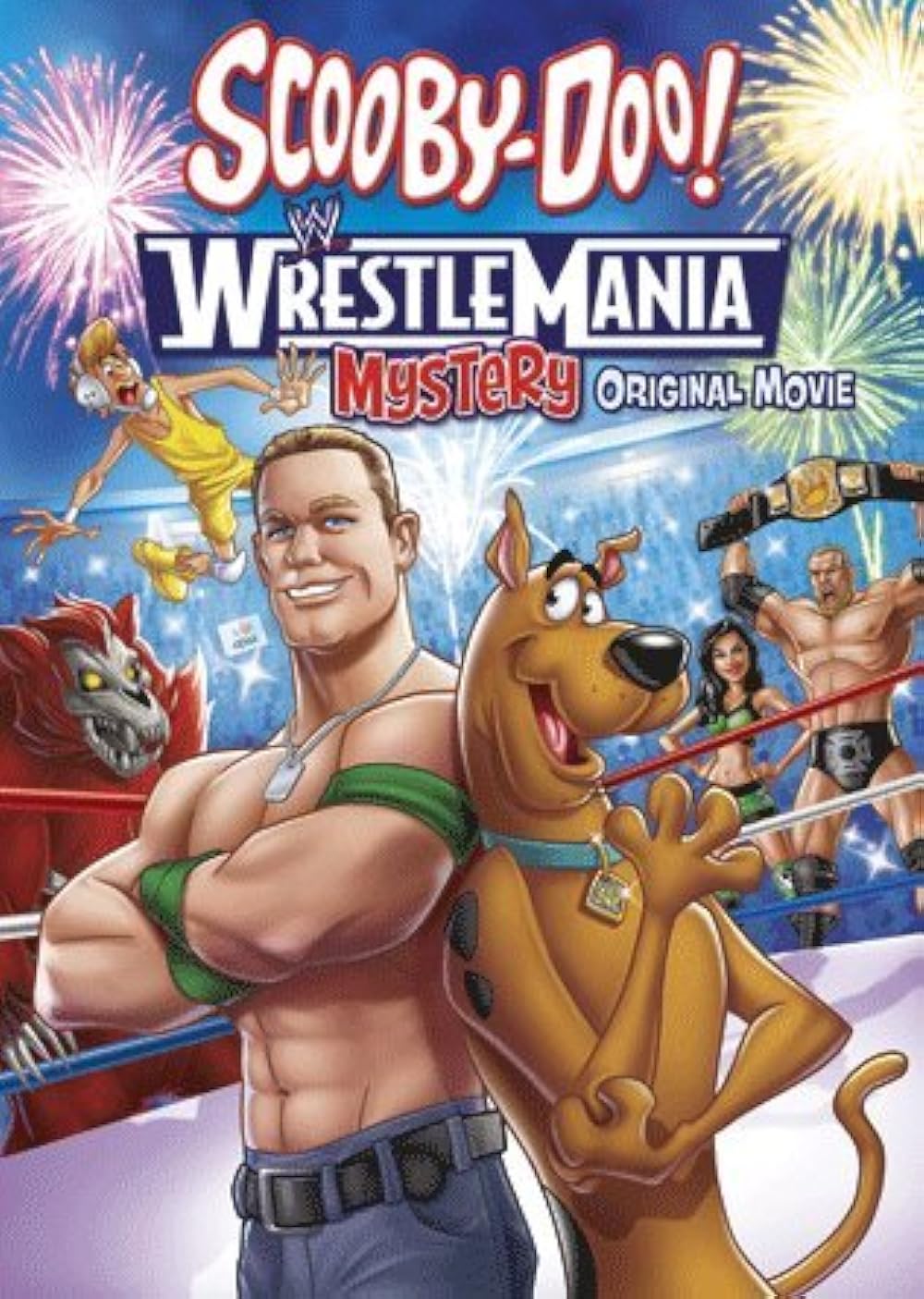 Scooby-Doo! WrestleMania Mystery (2014) 192Kbps 23.976Fps 48Khz 2.0Ch DVD Turkish Audio TAC
