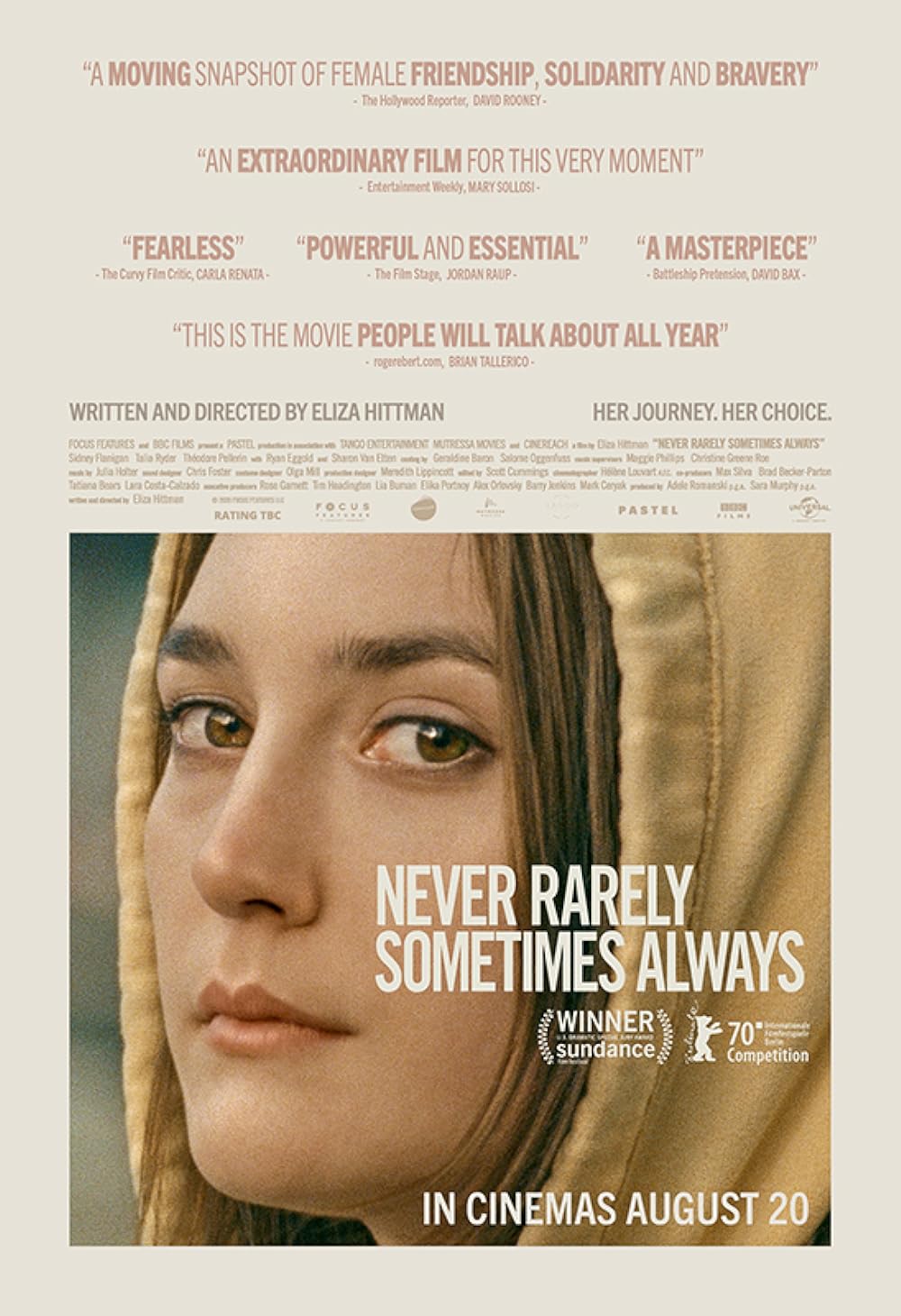 Never Rarely Sometimes Always (2020) 192Kbps 23.976Fps 48Khz 2.0Ch iTunes Turkish Audio TAC