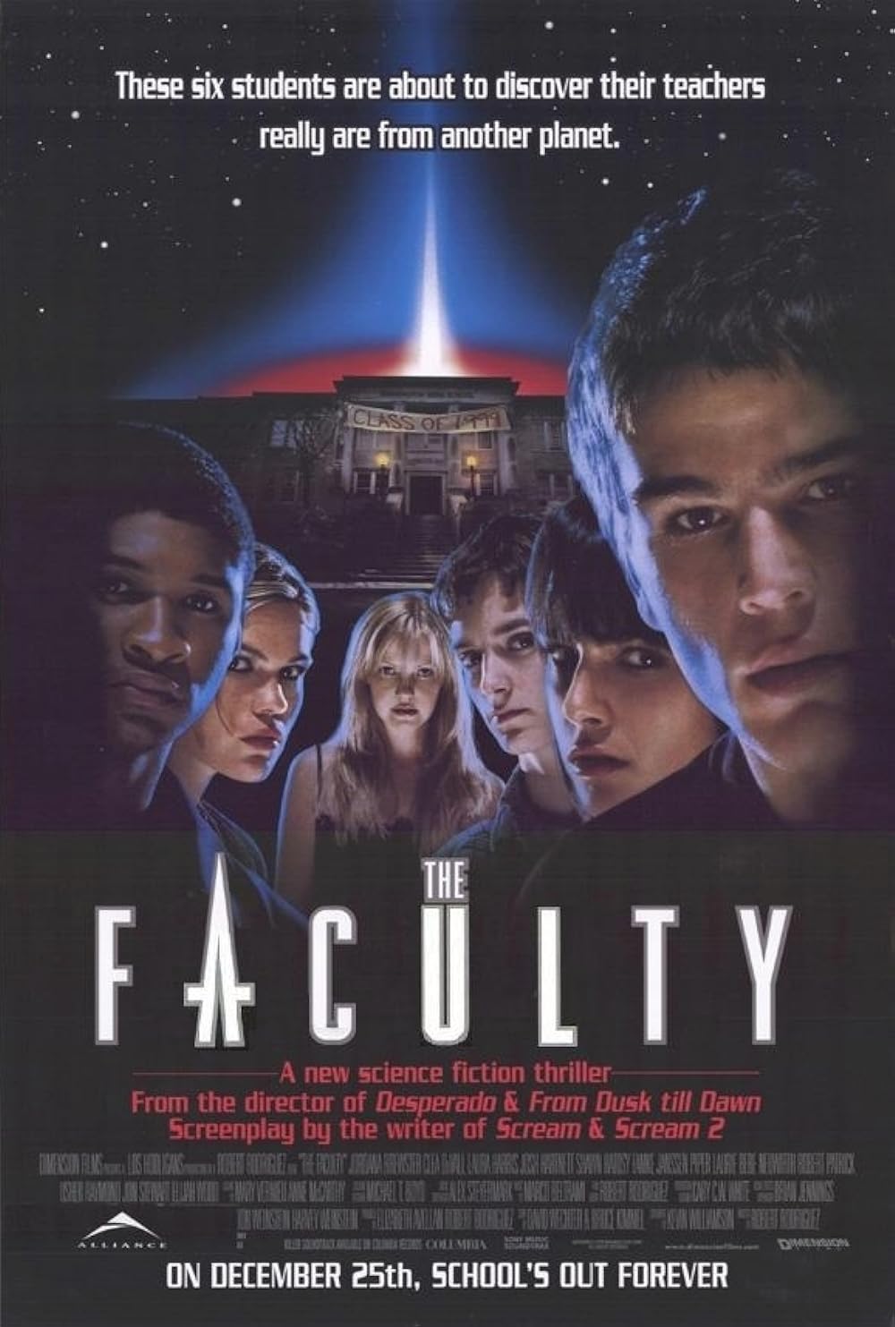 The Faculty (1998) 192Kbps 23.976Fps 48Khz 2.0Ch DigitalTV Turkish Audio TAC