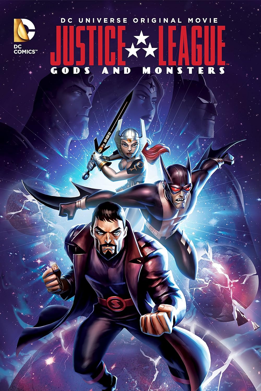 Justice League: Gods and Monsters (2015) 192Kbps 23.976Fps 48Khz 2.0Ch DVD Turkish Audio TAC