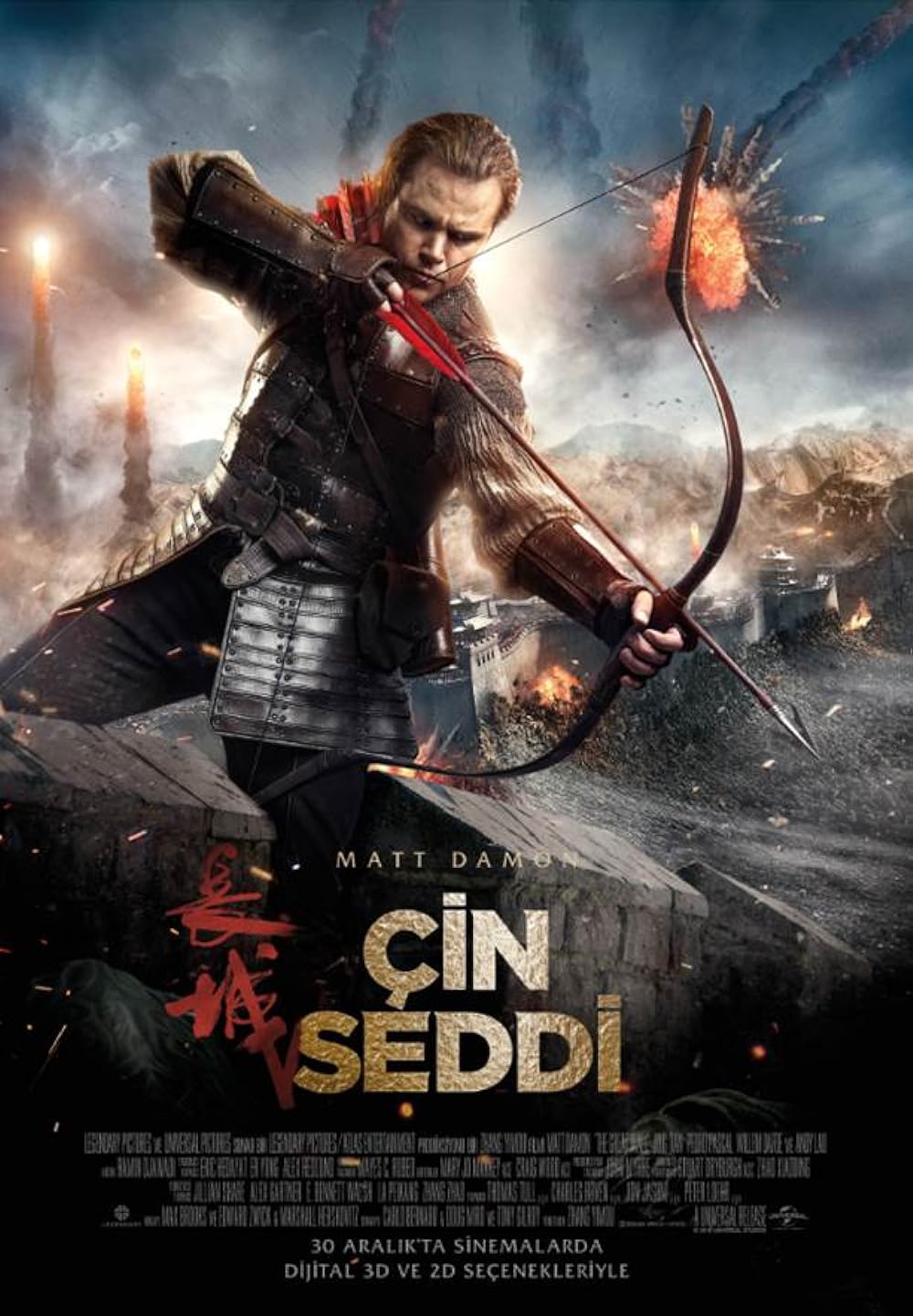 The Great Wall (2016) 640Kbps 23.976Fps 48Khz 5.1Ch BluRay Turkish Audio TAC