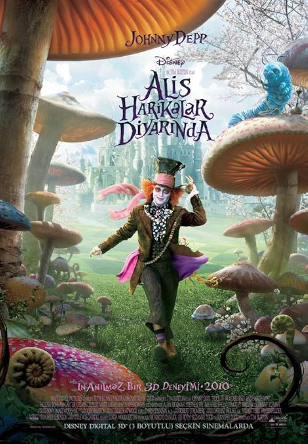 Alice in Wonderland (2010) 640Kbps 23.976Fps 48Khz 5.1Ch BluRay Turkish Audio TAC