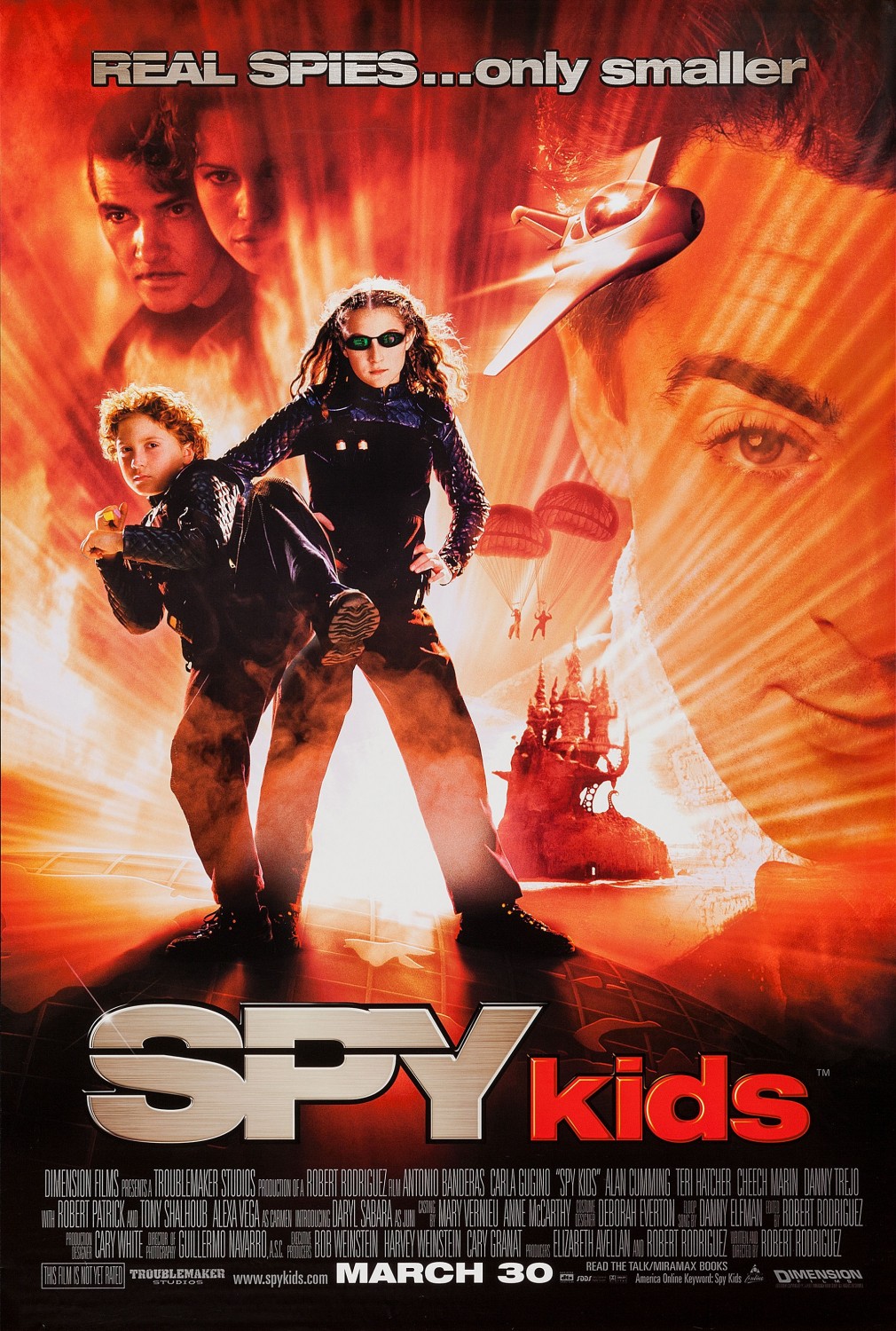 Çılgın Çocuklar Spy Kids 2001 2 Farklı TR Dublaj Ses Dosyası Bluray Uyumlu