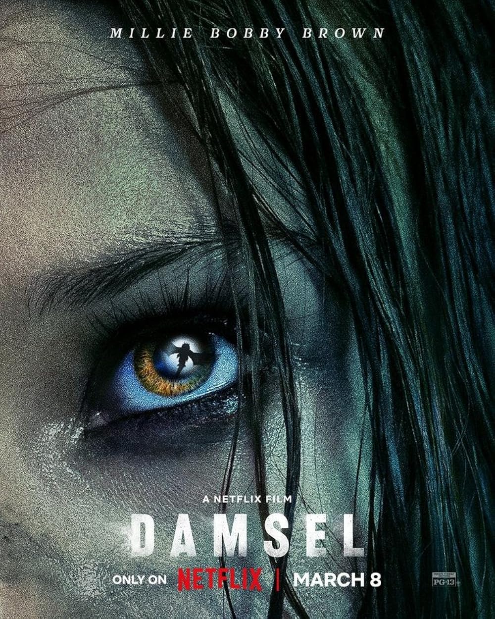 Damsel (2024) 768Kbps 24Fps 48Khz 5.1Ch DD+ with Dolby Atmos NF E-AC3 Turkish Audio TAC
