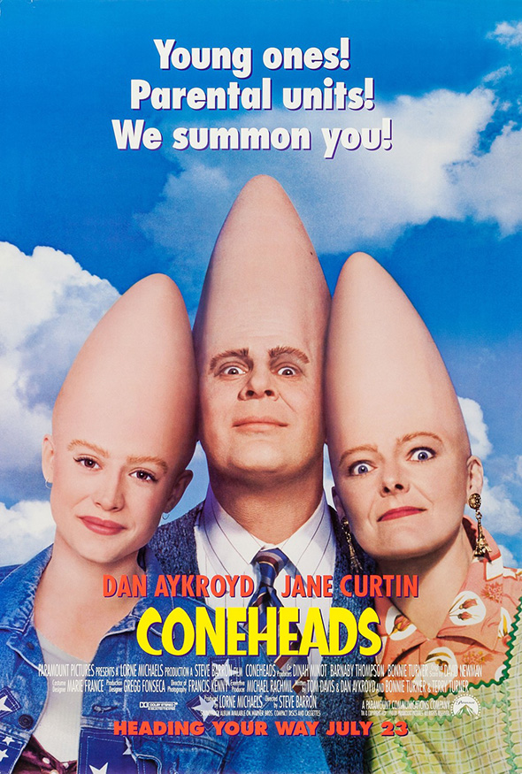 Coneheads (1993) 192Kbps 23.976Fps 48Khz 2Ch DVD Turkish Audio TAC