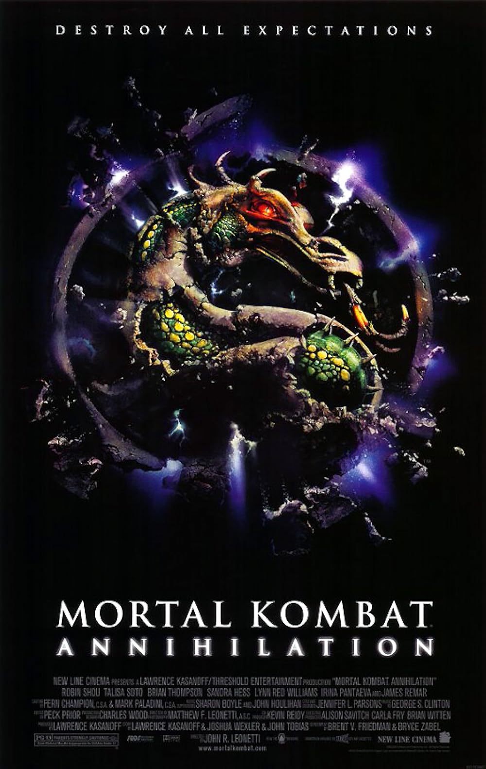 Mortal Kombat: Annihilation (1997) 192Kbps 23.976Fps 48Khz 2.0Ch DigitalTV Turkish Audio TAC